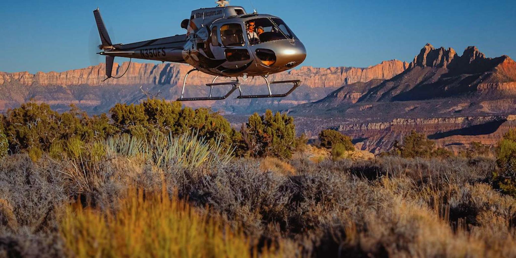 Zion Helicopter Tour: Canaan Cliffs Extended - Image 6