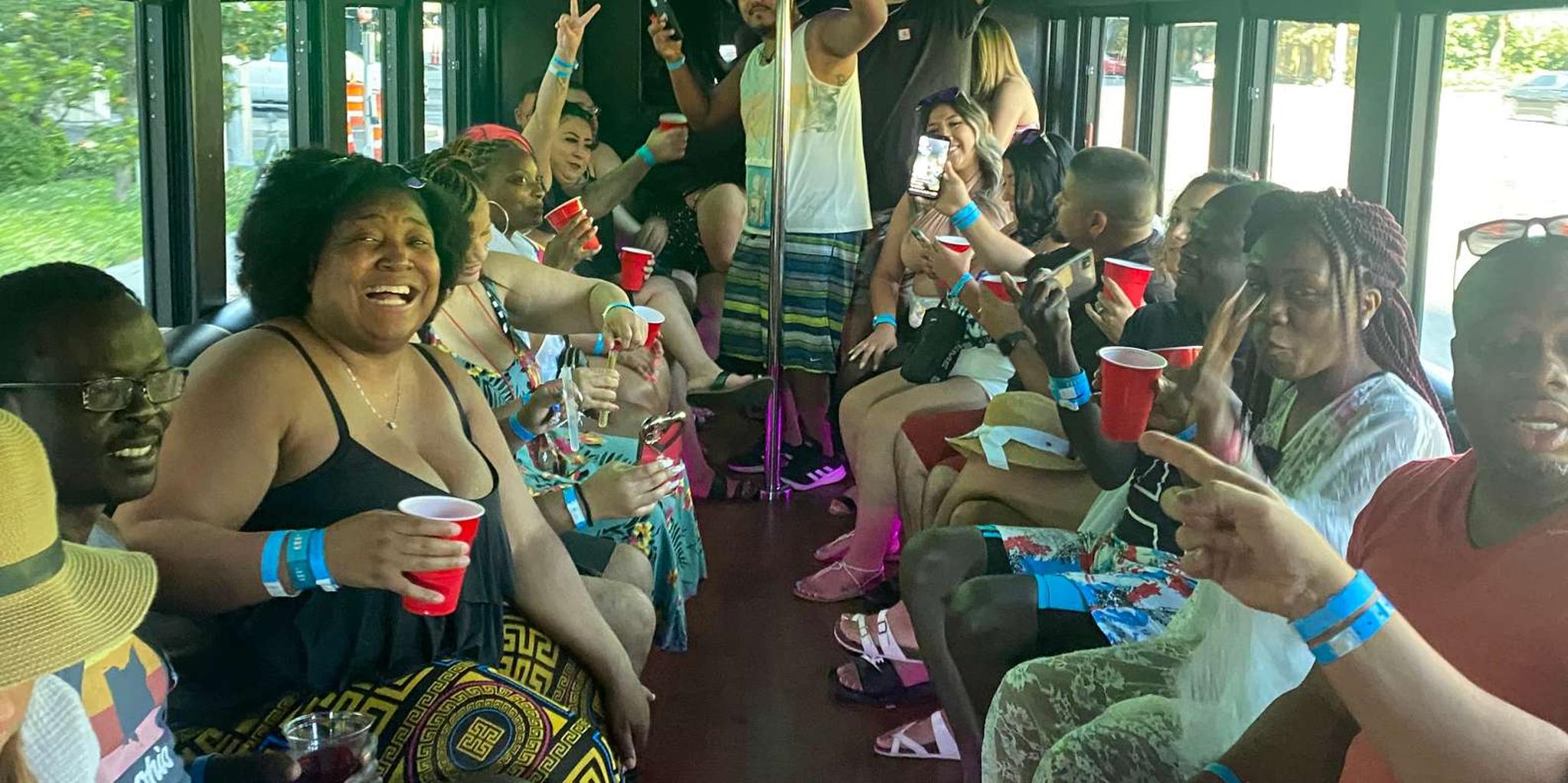 Las Vegas Airport Party Bus Transfer - Image 5