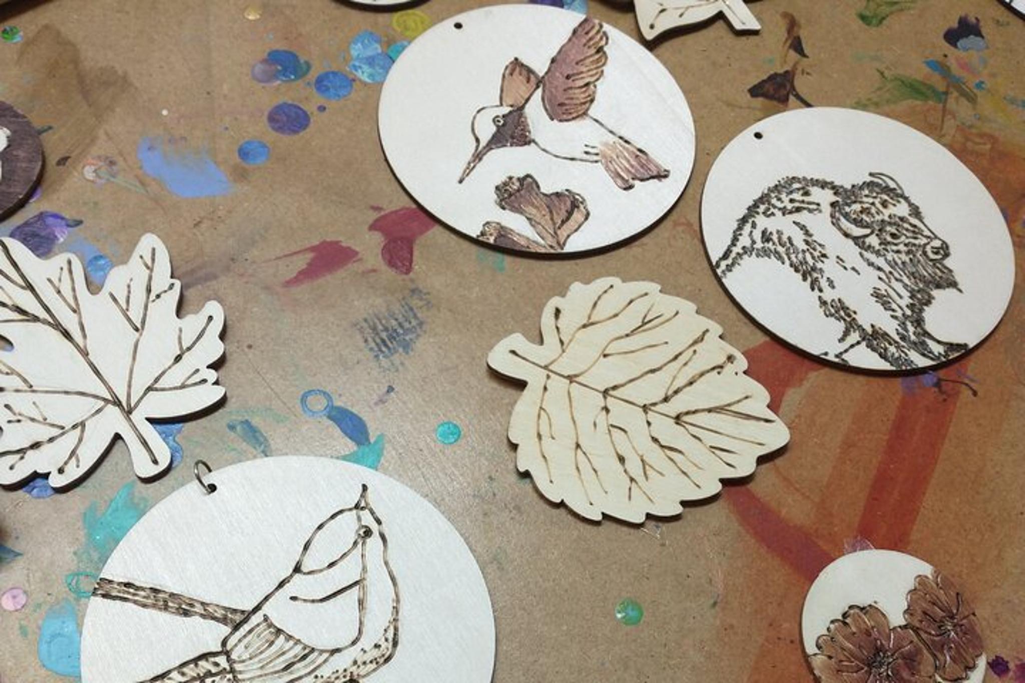 Estes Park Pyrography Wood Burning Class - Image 3