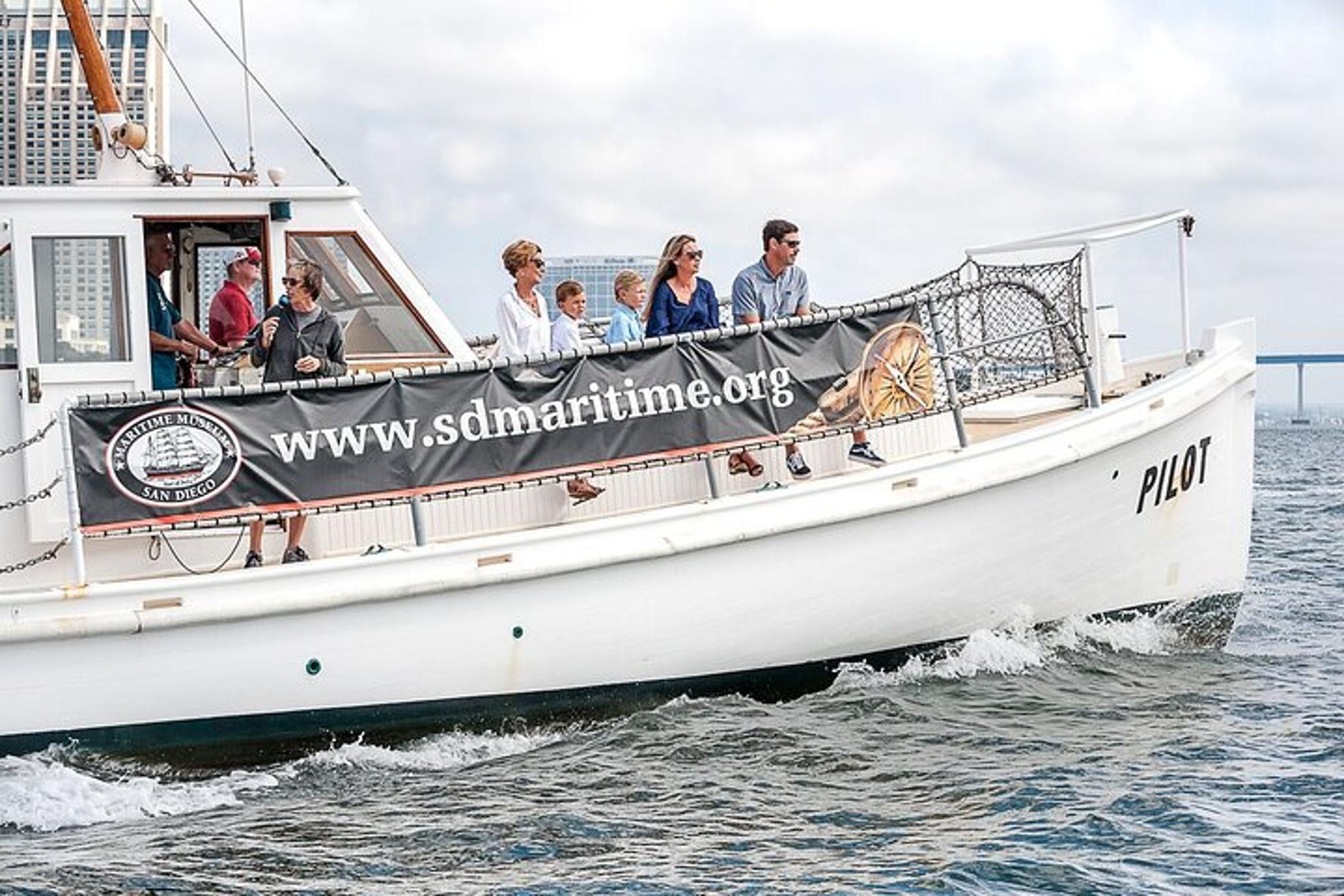 San Diego Historic Bay Cruise Aboard 1914 Pilot Boat - Image 3