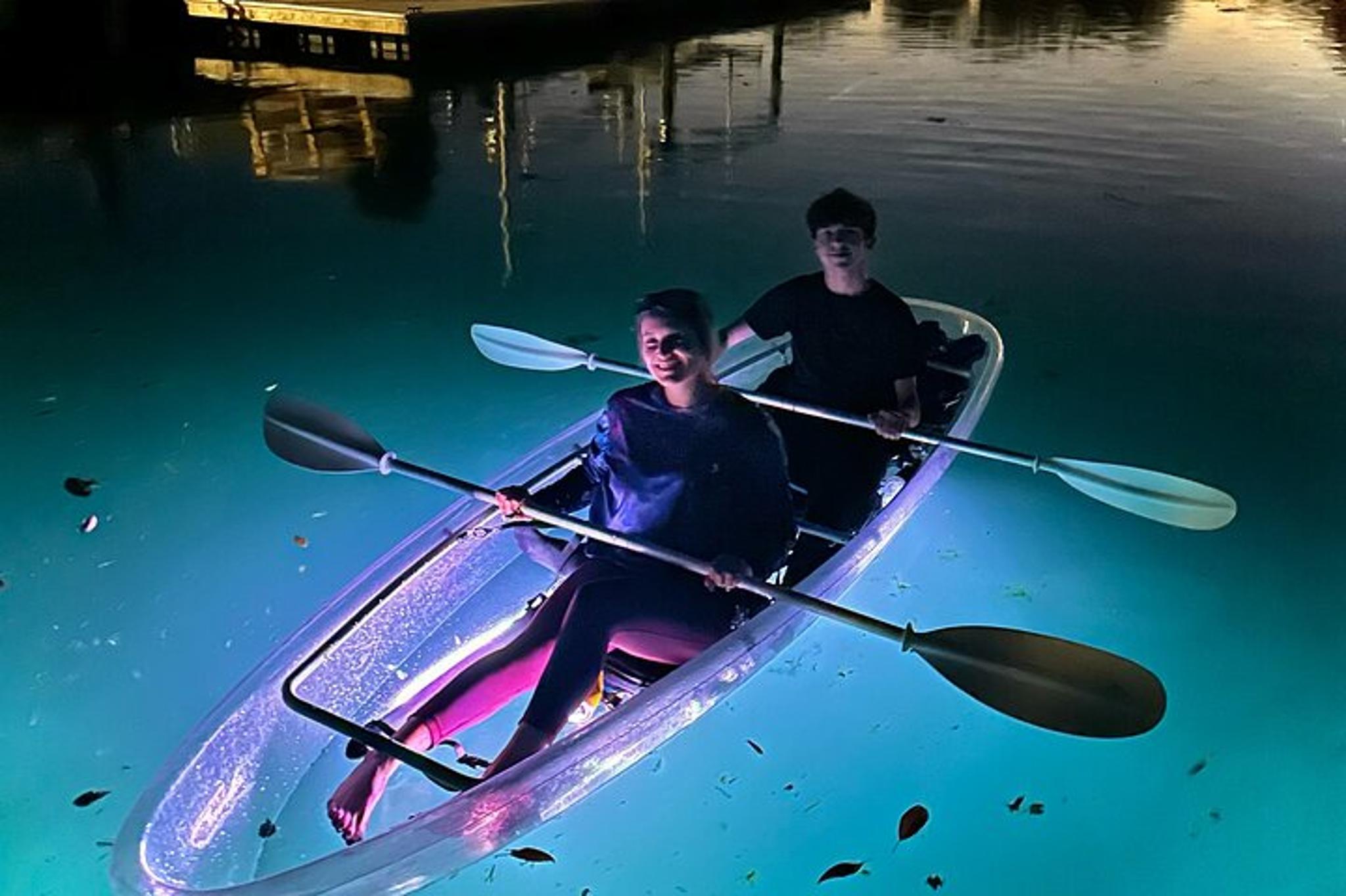 Crystal River Clear Kayak Sunset and Glow Tour - Image 5