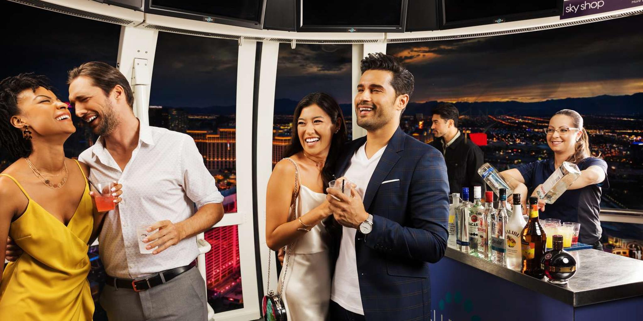 Las Vegas High Roller Entry with Open Bar