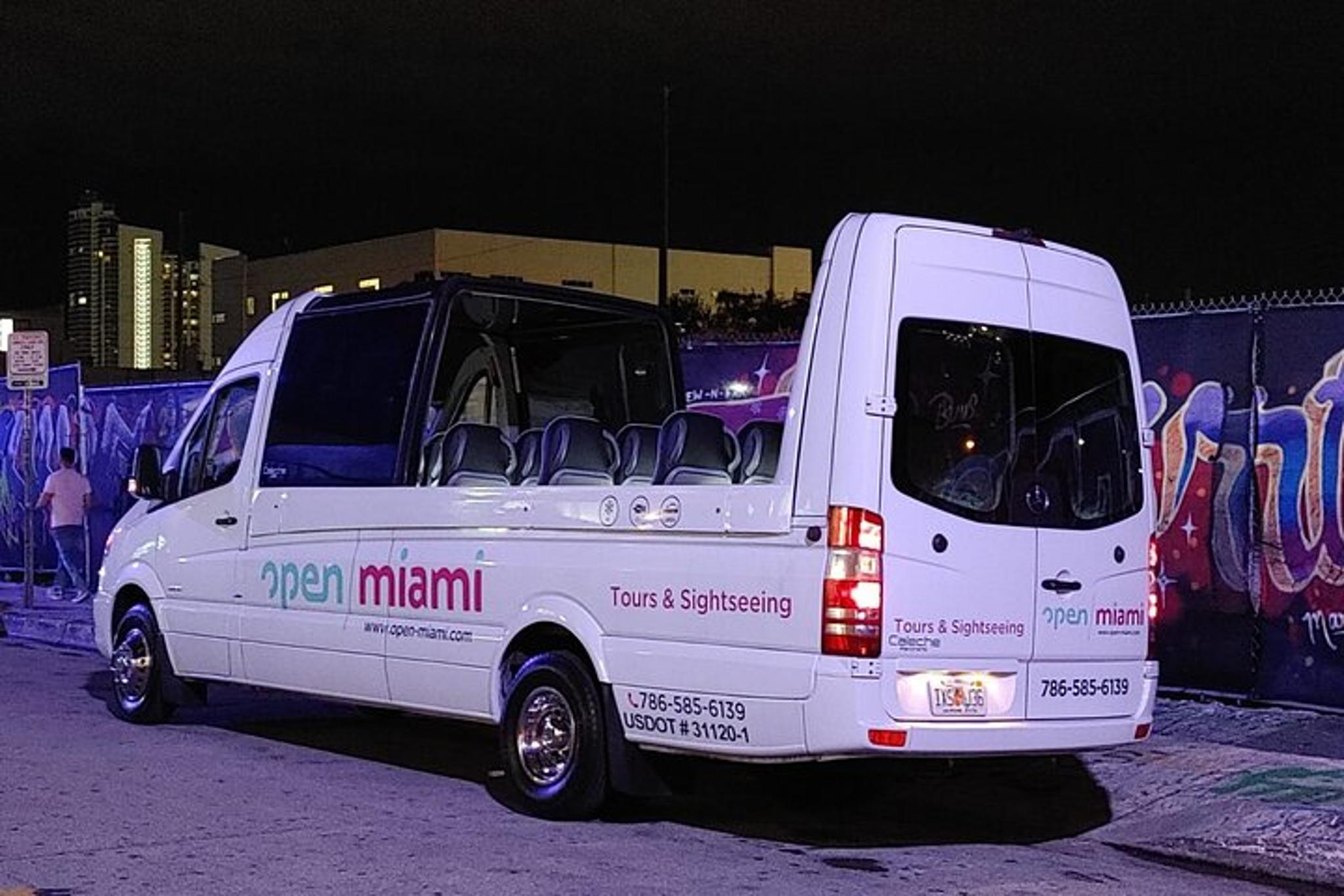 Miami Night Tour by Cabriolet Bus - Image 3