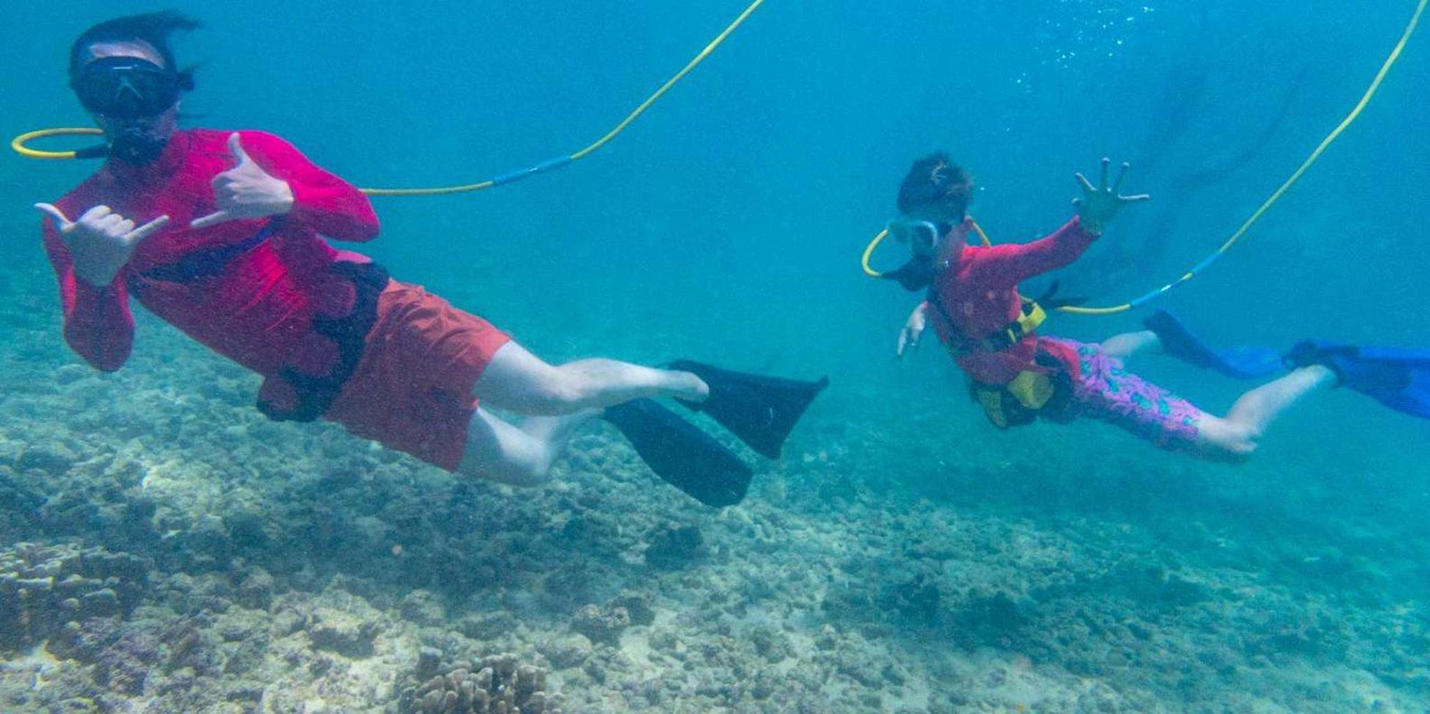 Kauai SNUBA Diving Experience