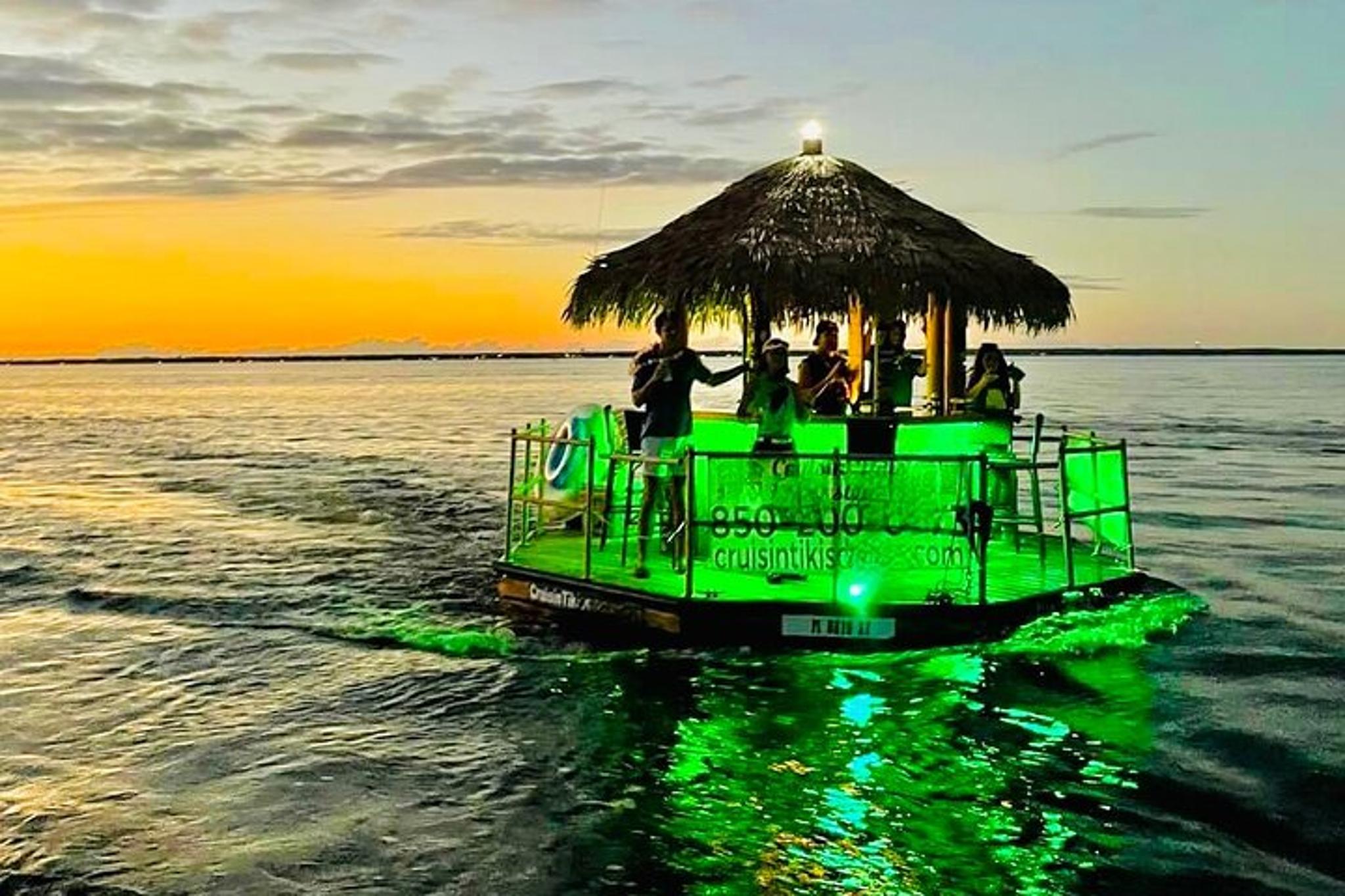 Panama City Beach Tiki Bar Cruise at Night 90 min - Image 3