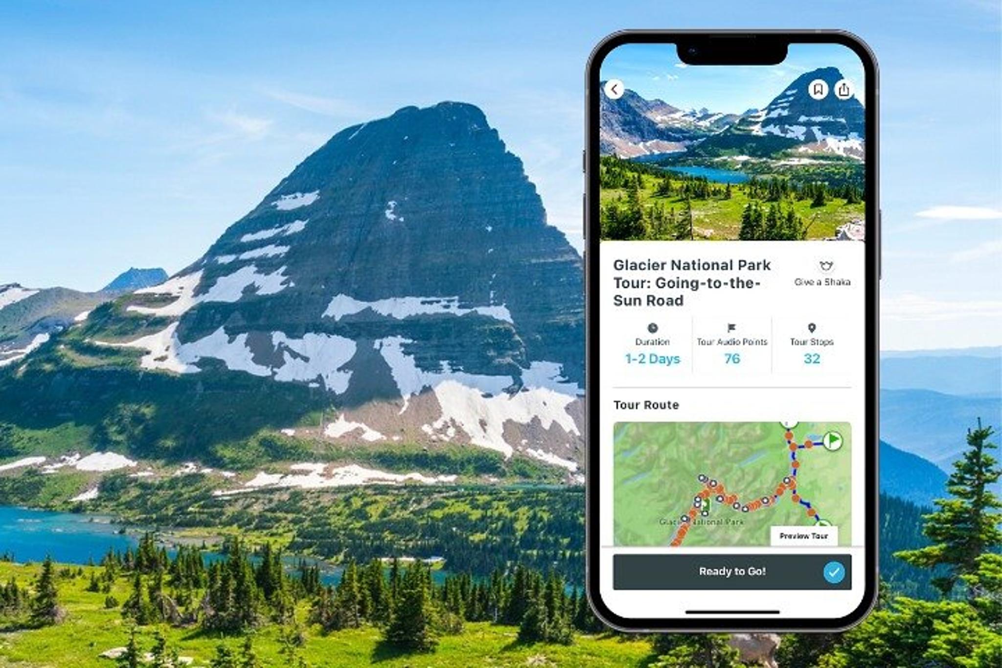 Glacier National Park Self-Guided Audio Tour