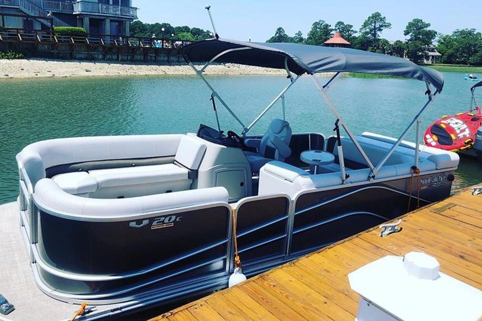Hilton Head Pontoon Boat Rental 8-Hour - Image 3