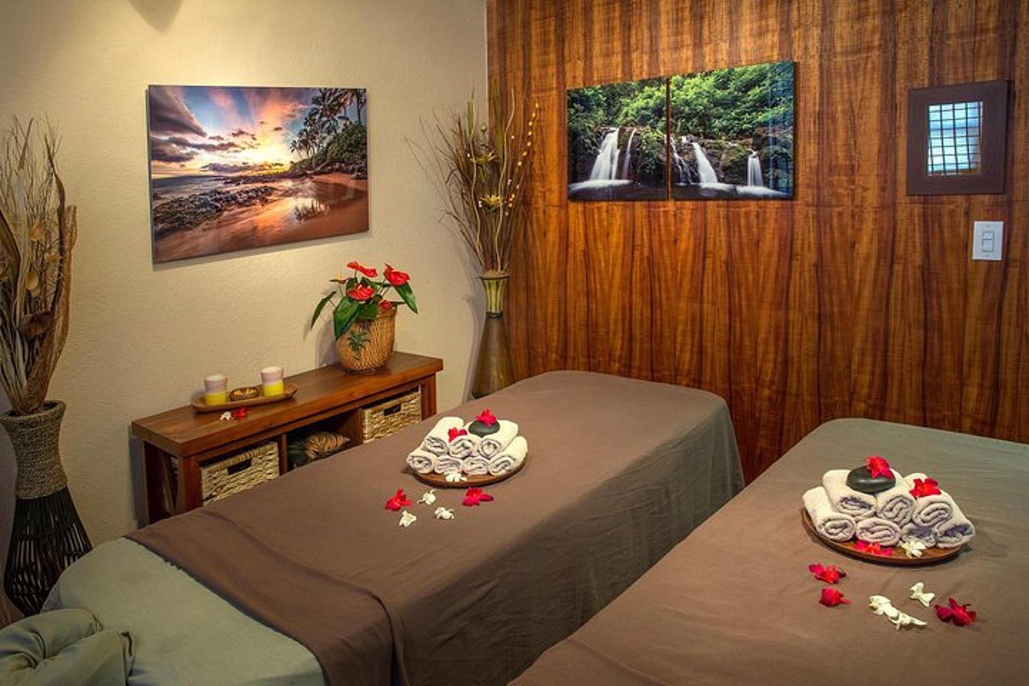 Honolulu Couples Massage 60 Min - Image 1