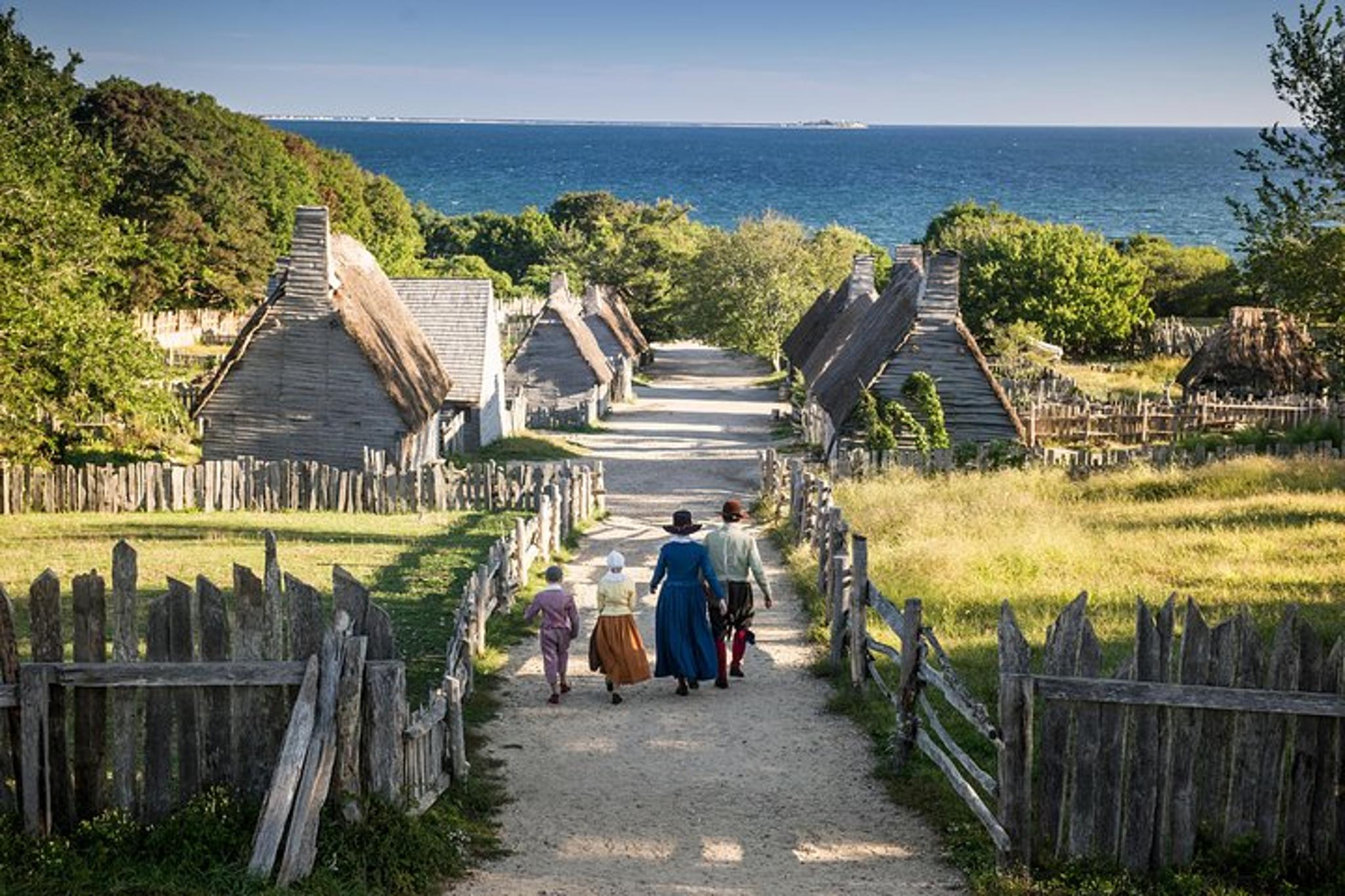 Plymouth Plimoth Patuxet Admission with Mayflower II