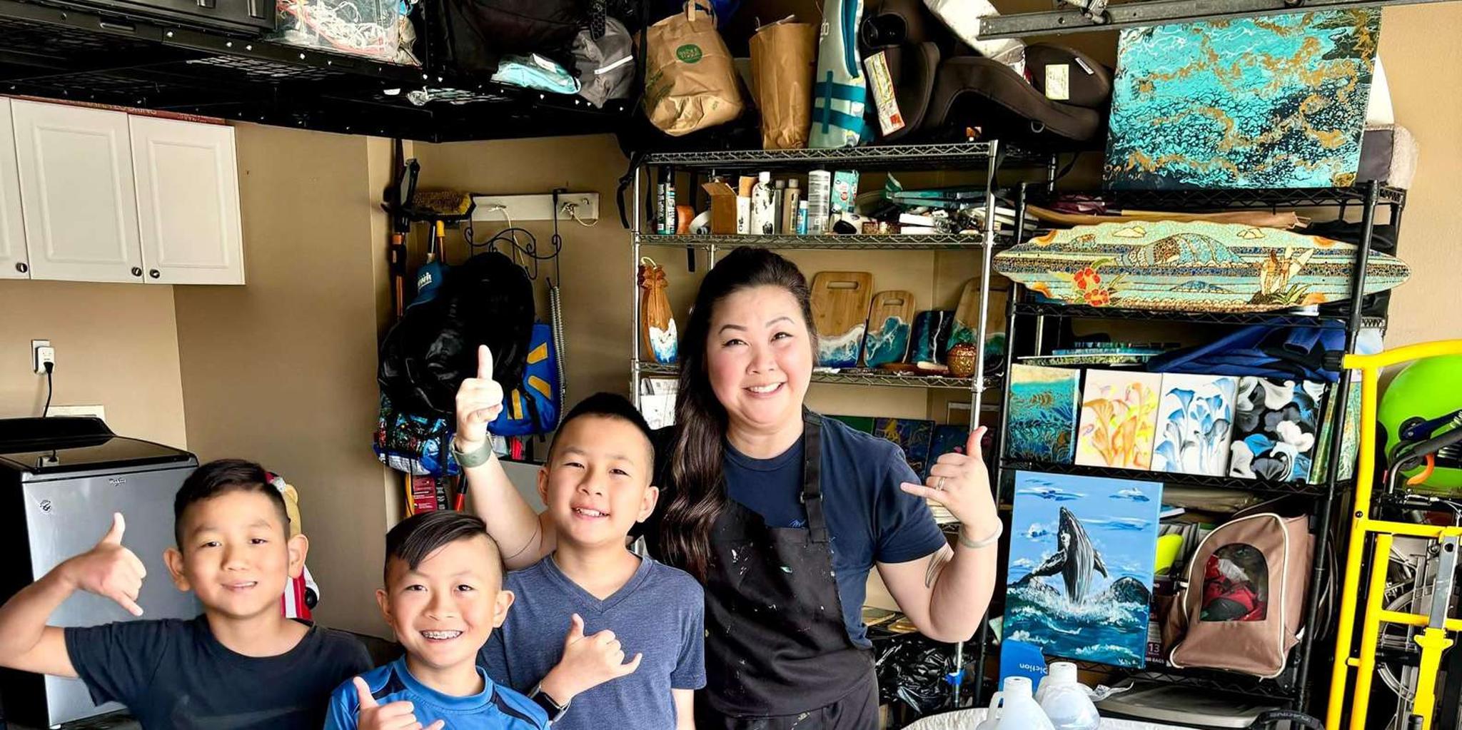 Maui Resin Cheeseboard Workshop 90 min - Image 2