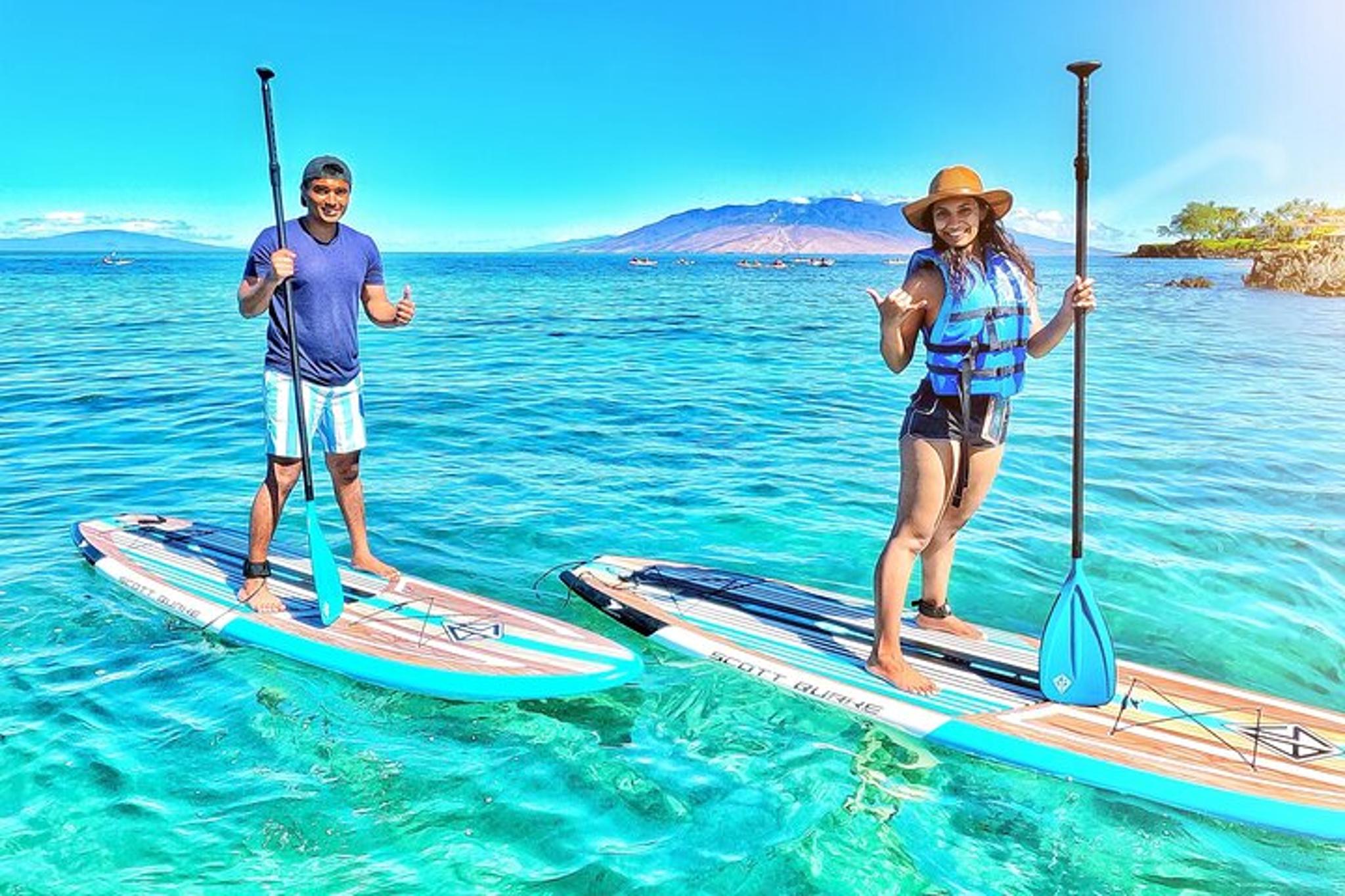 Maui Stand Up Paddle Boarding Tour in Turtle Town - Image 2
