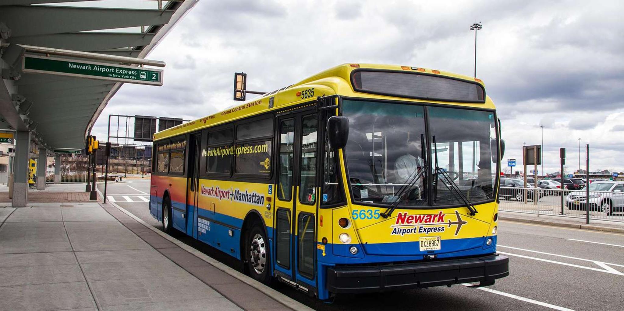 New York City Bus Transfer from Newark Airport