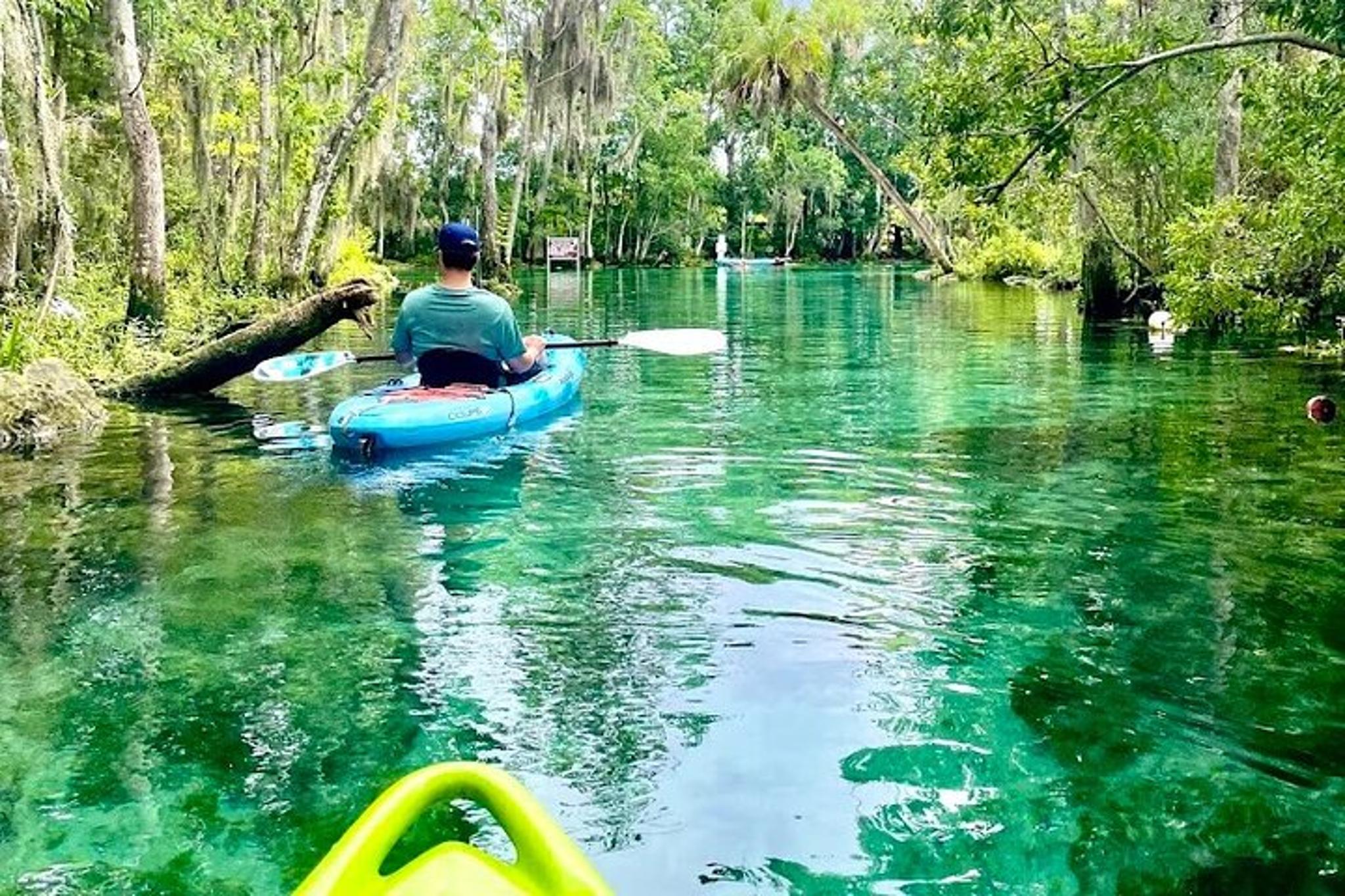 Crystal River Tandem Kayak Rental with Manatees 4 hr - Image 6