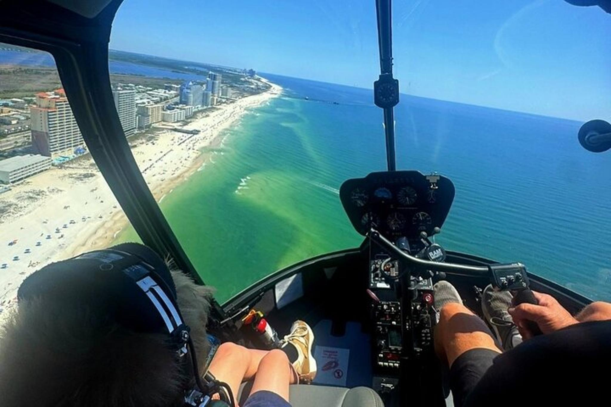 Gulf Shores Helicopter Coastal Tour 45 min