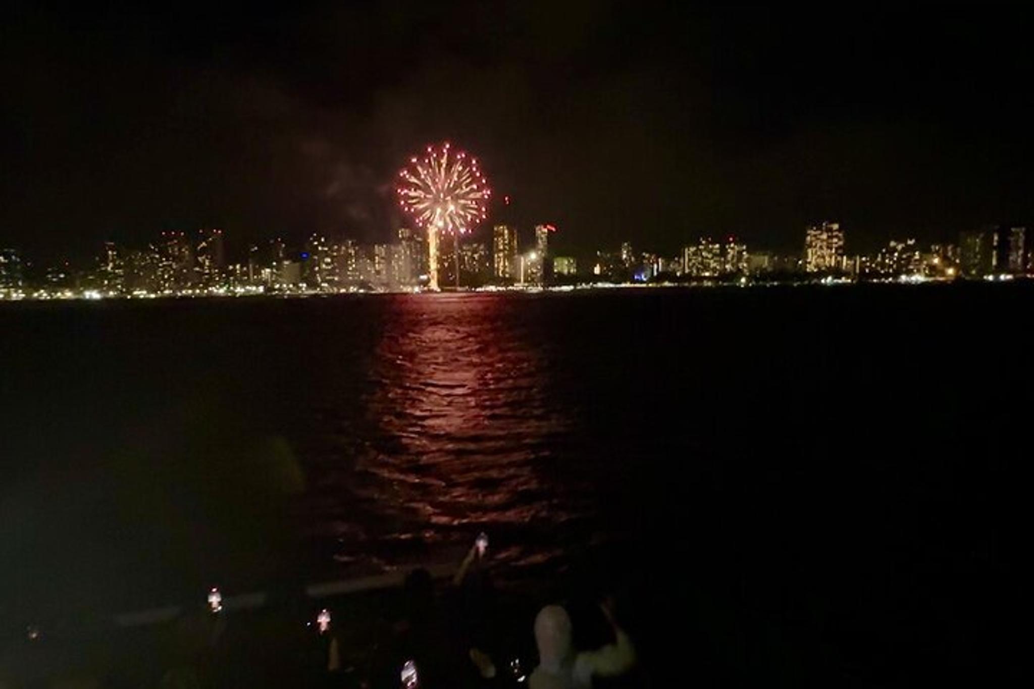 Waikiki Beach Sunset and Firework Cruise - Image 2