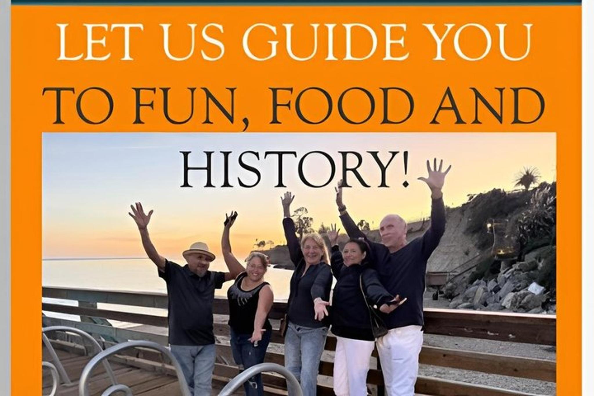 Capitola Food Tour at Night