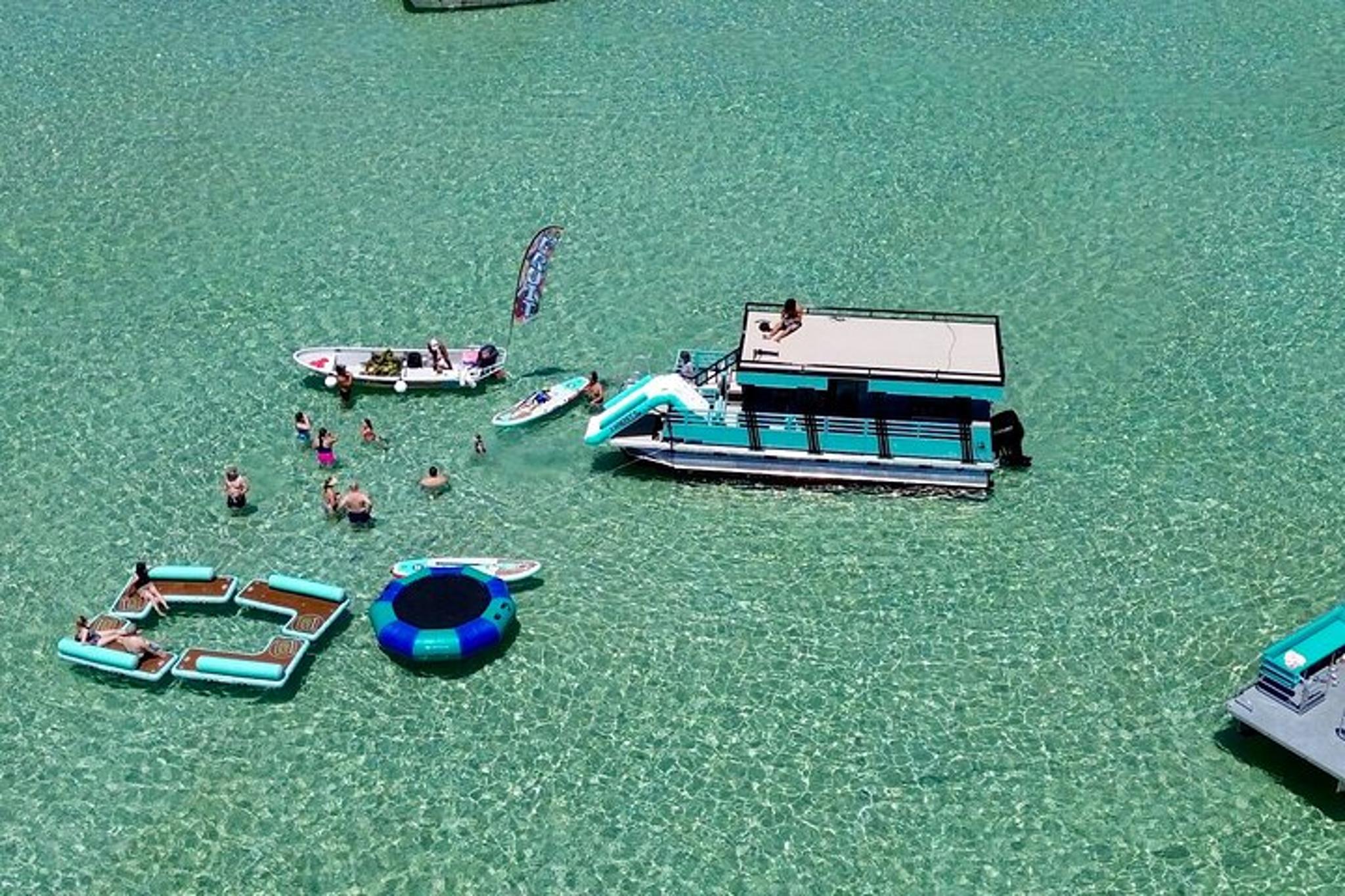 Destin Crab Island Pontoon Charter