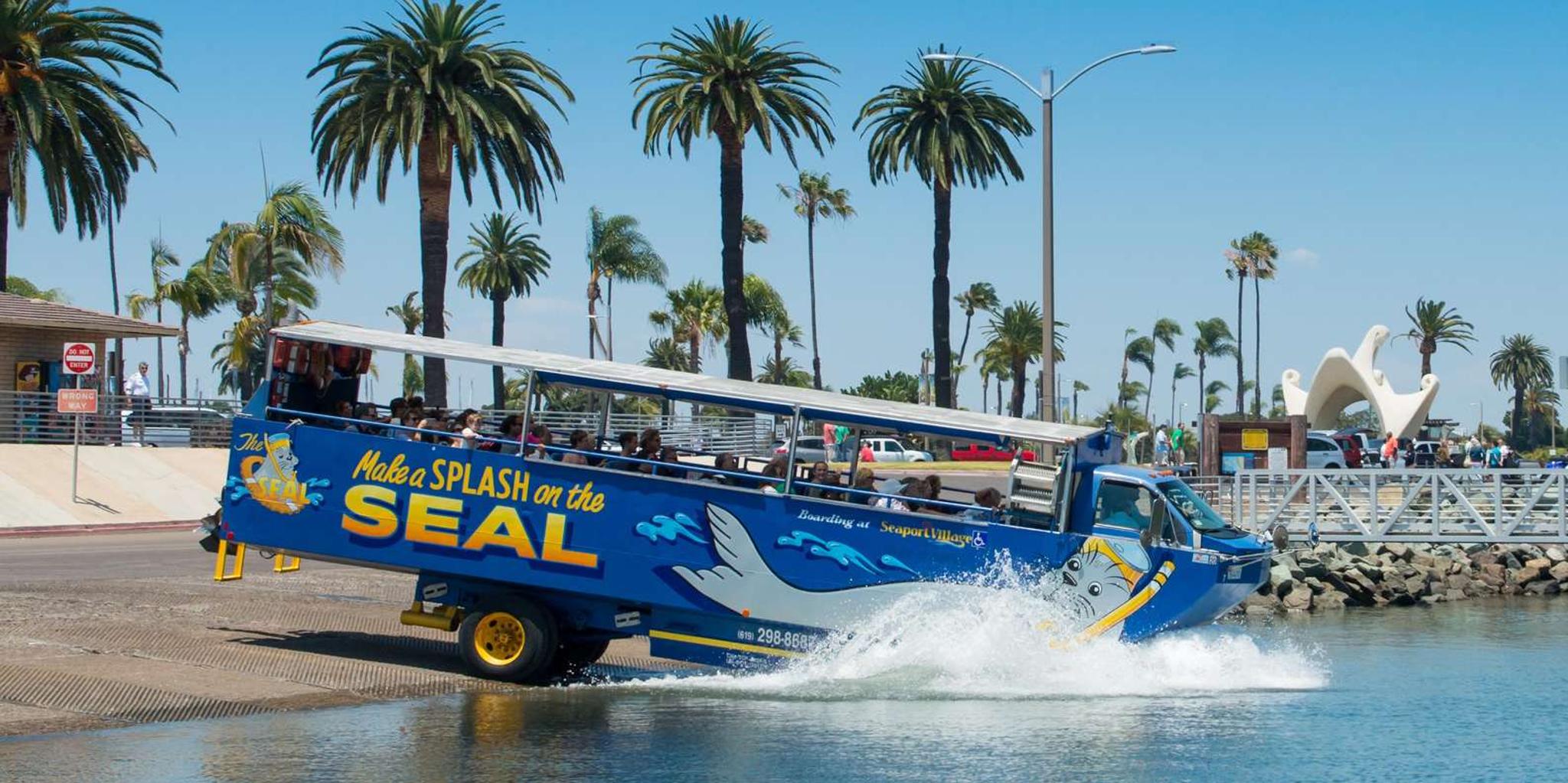 San Diego City Tour by Trolley and Amphibious Bus