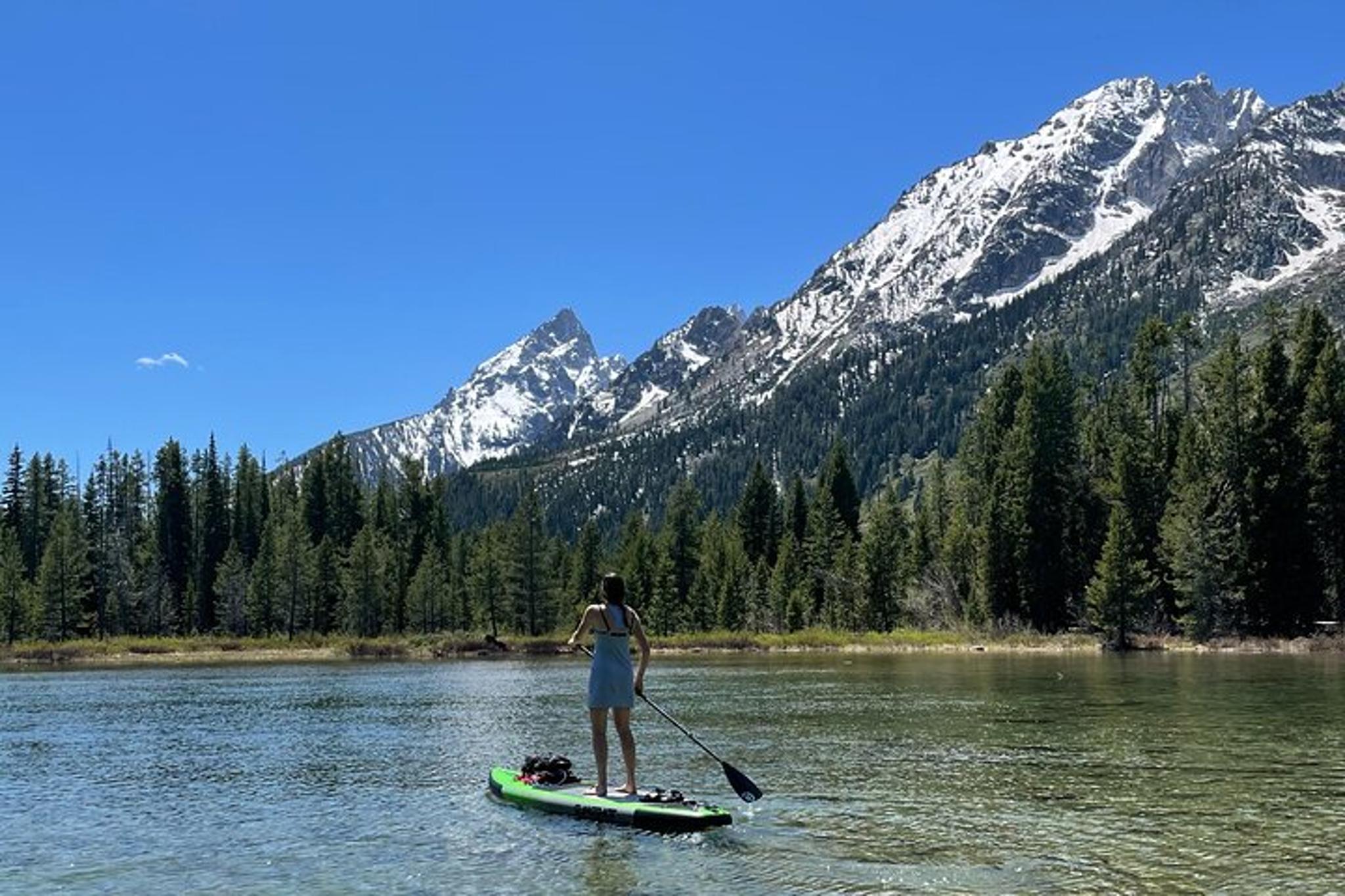 Grand Teton Stand-up Paddle Board Rental