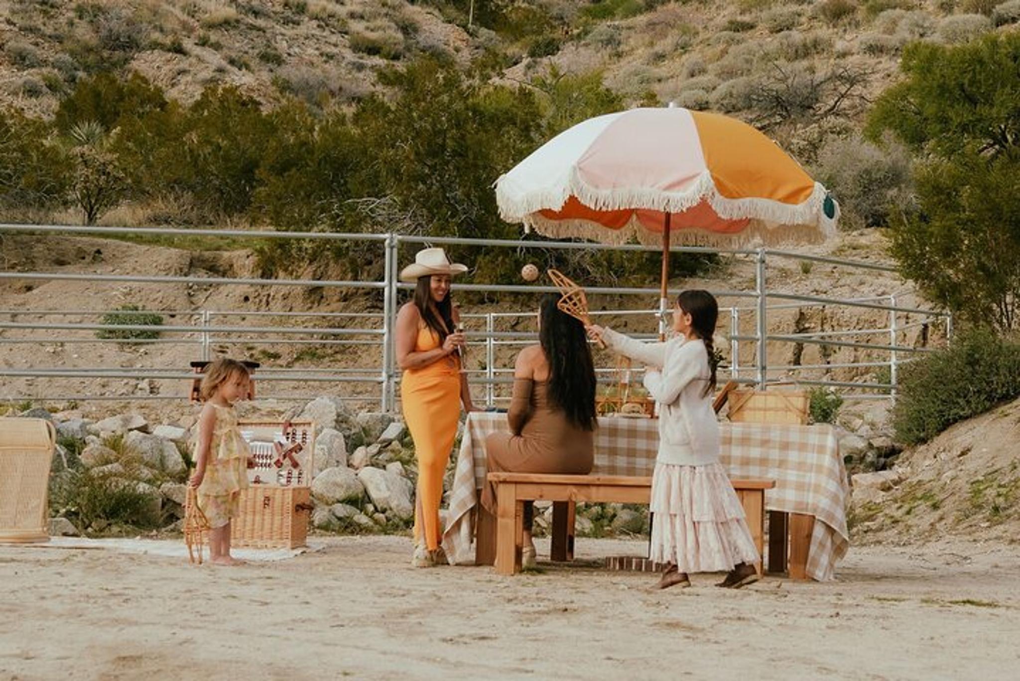 Southern California Brunch with Mini Rescue Burros