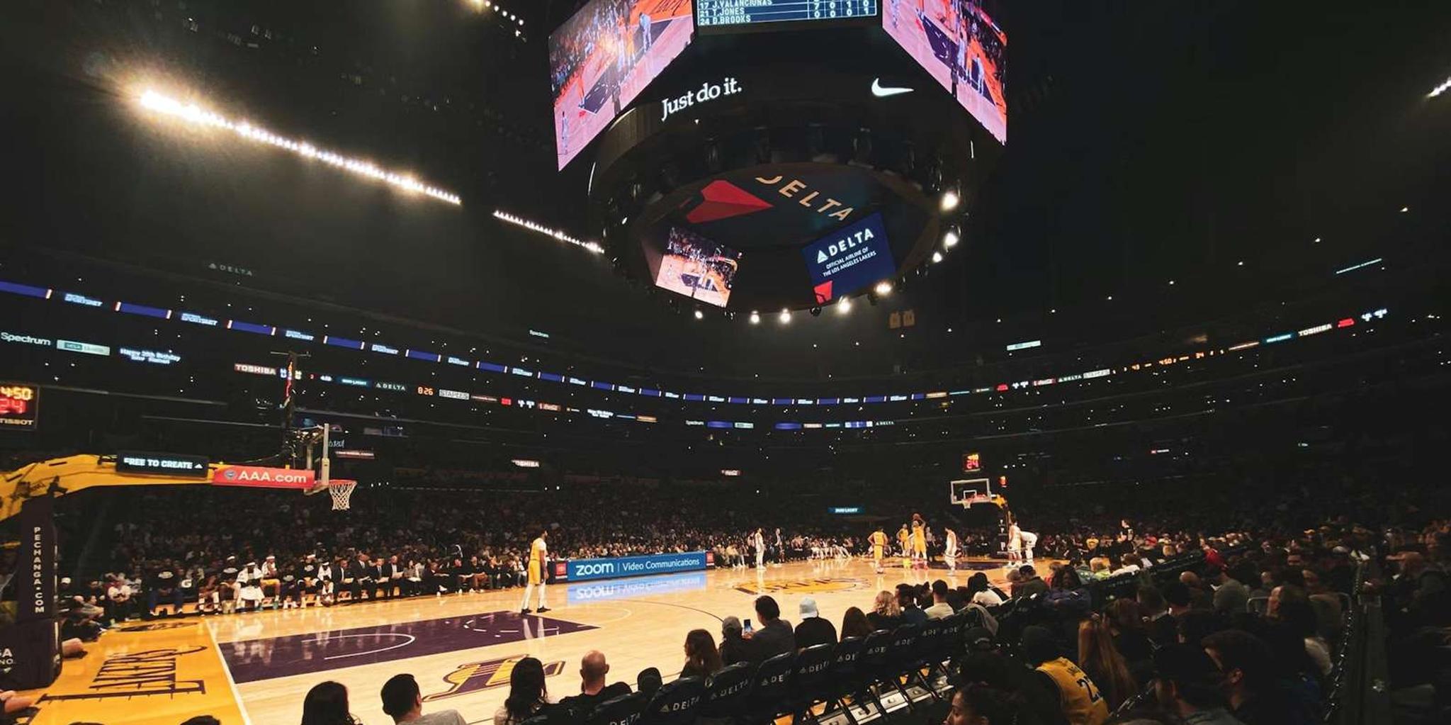 Los Angeles Lakers Basketball Game Ticket - Image 2