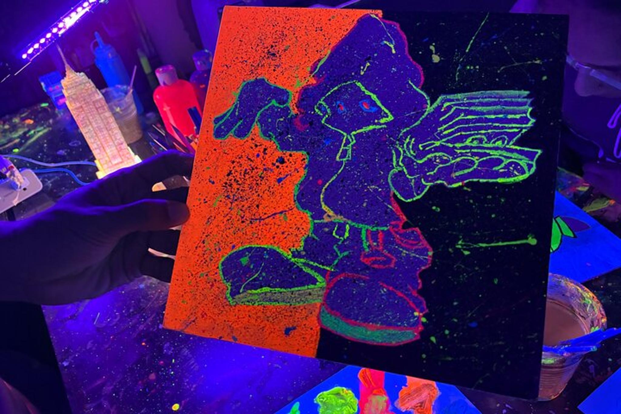New York City Paint-in-the-Dark DJ Workshop - Image 5