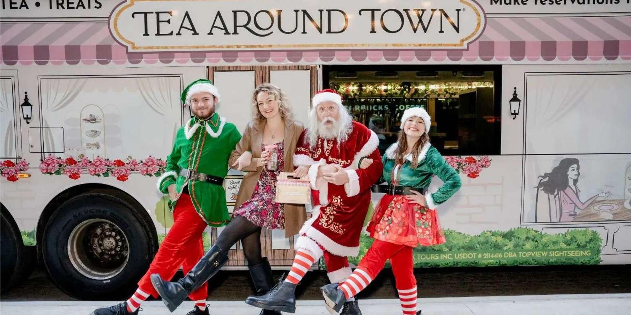 New York Tea Bus Tour and Holiday Train Show