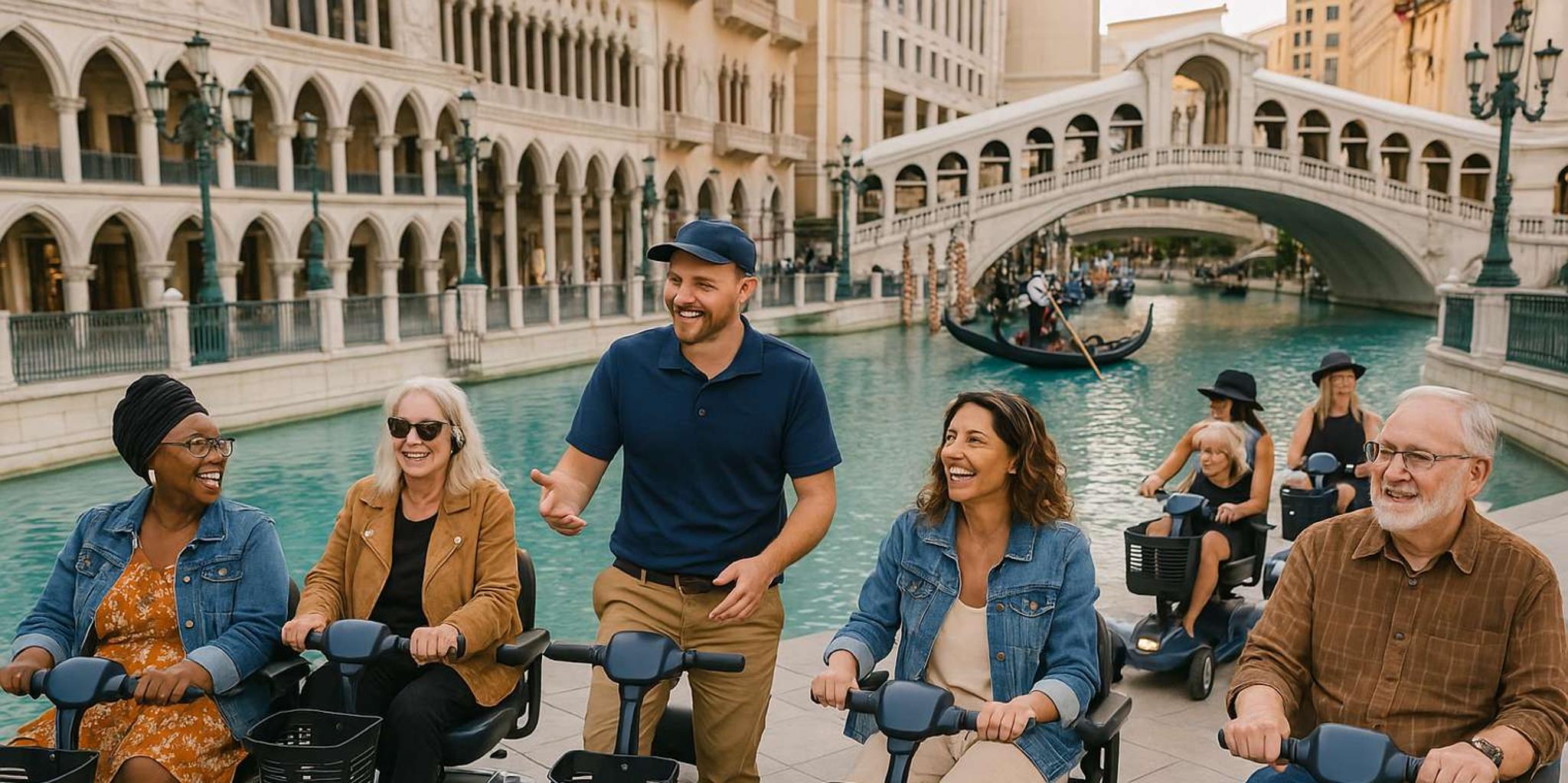 Las Vegas Strip Mobility Scooter Tour with Lunch - Image 5