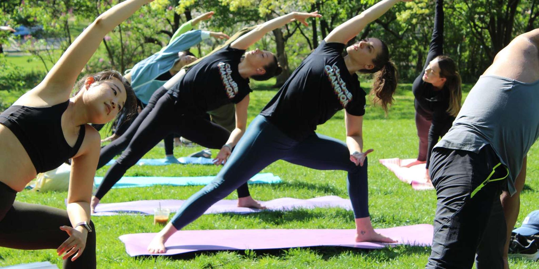 New York City Central Park Yoga Class - Image 2