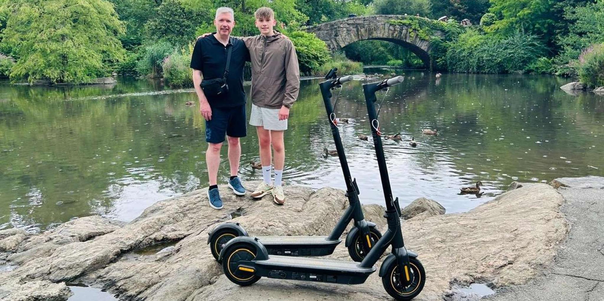New York Central Park Electric Scooter Tour