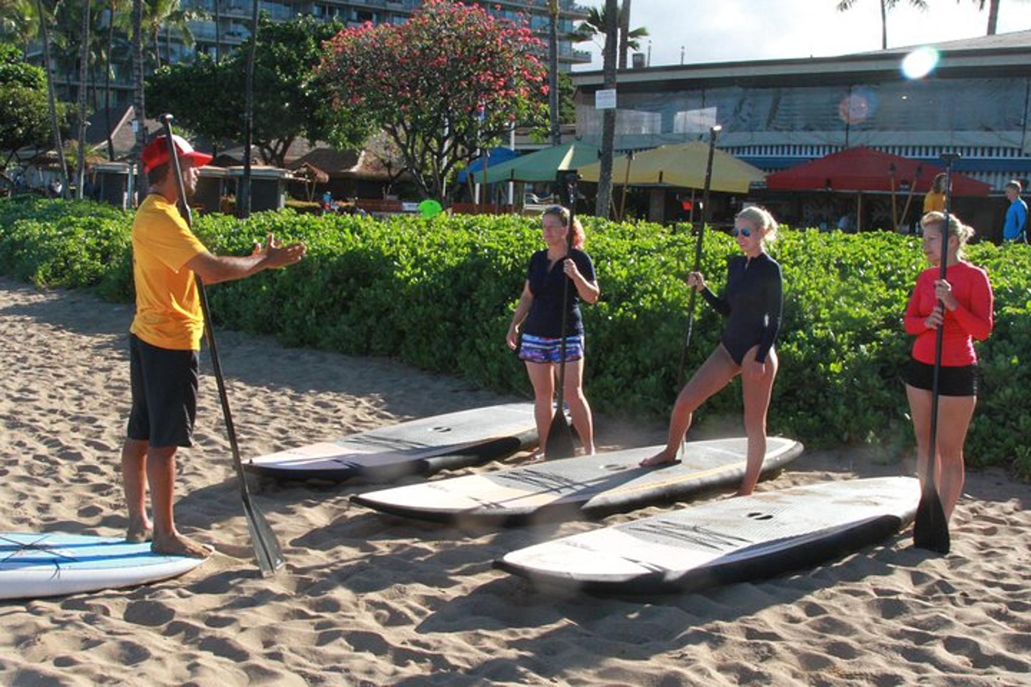 Ka'anapali Beach Stand-Up Paddle Board Lesson