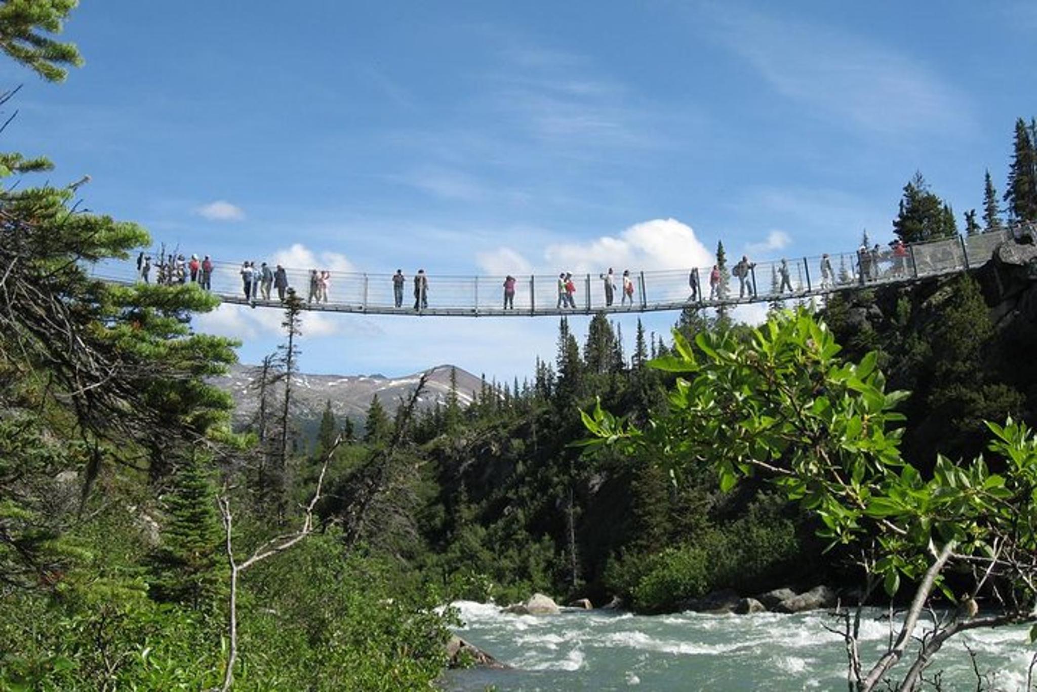 Skagway Yukon Suspension Bridge Tour