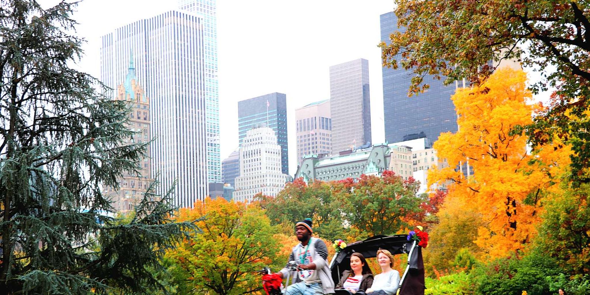 New York City Central Park Pedicab Tour