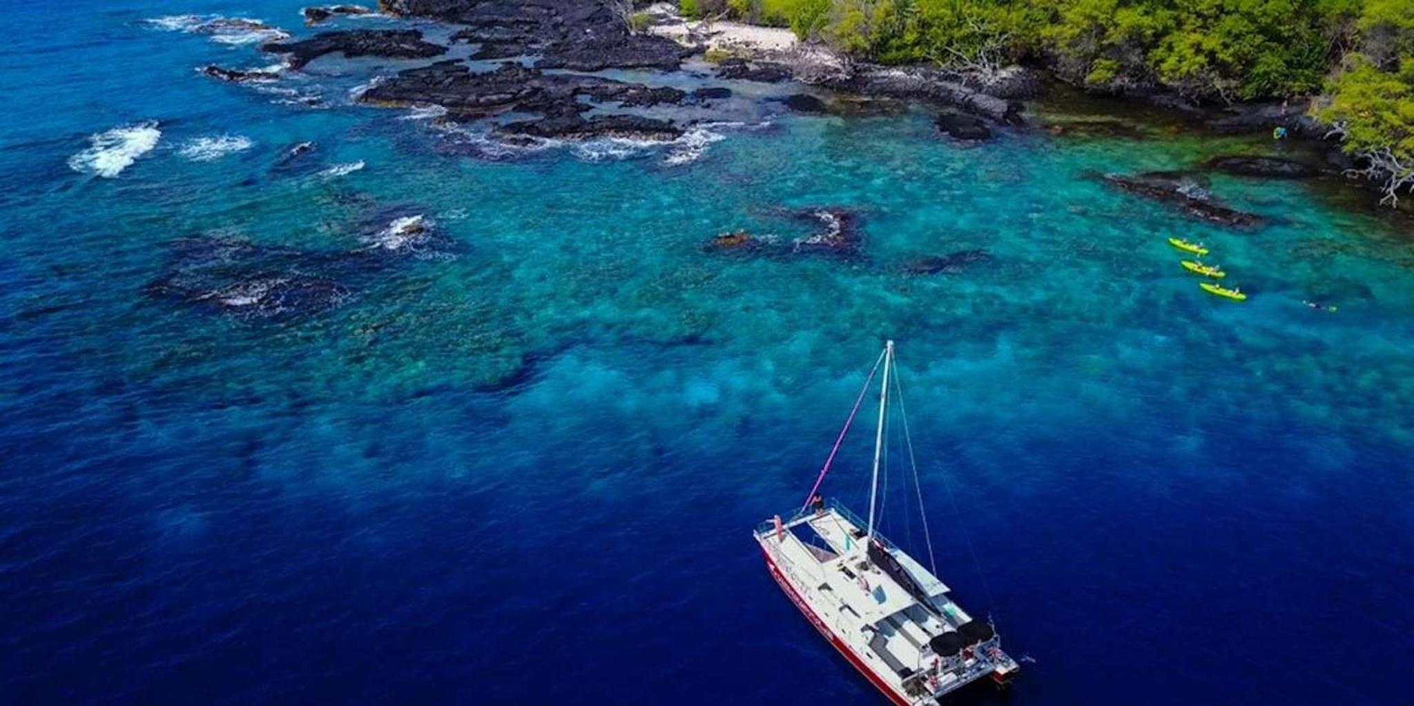 Kailua-Kona Kealakekua Bay Snorkel and Sail Adventure