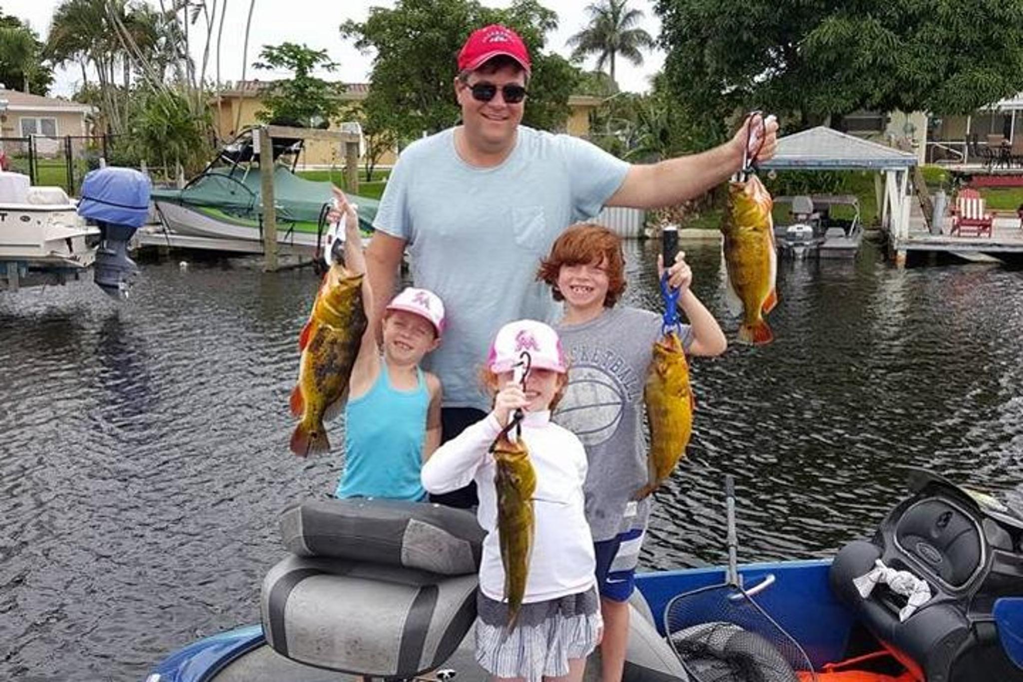 Boca Raton Peacock Bass Fishing Trip