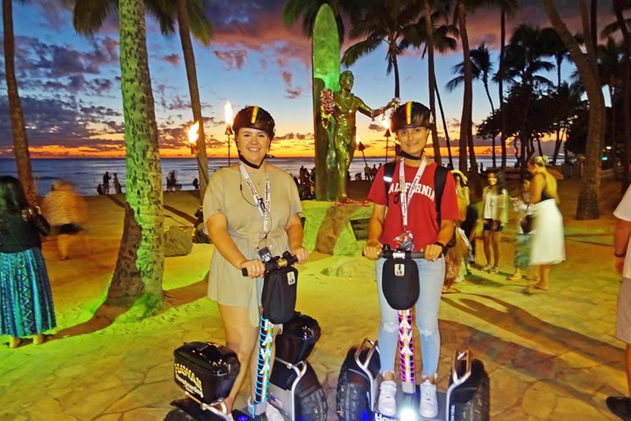 Waikiki Hoverboard Tour at Sunset to Diamond Head