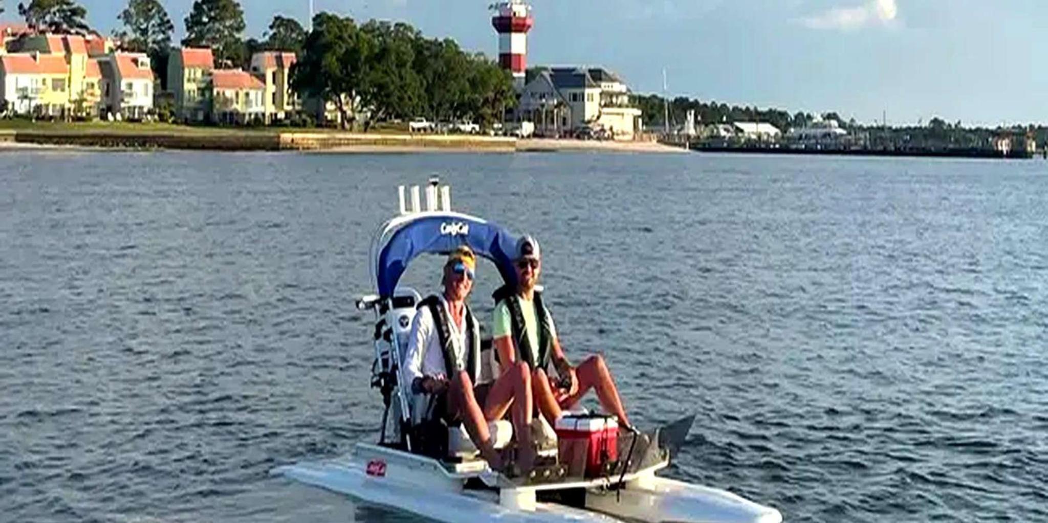 Hilton Head Island Creek Cat Boat Tour at Sunset