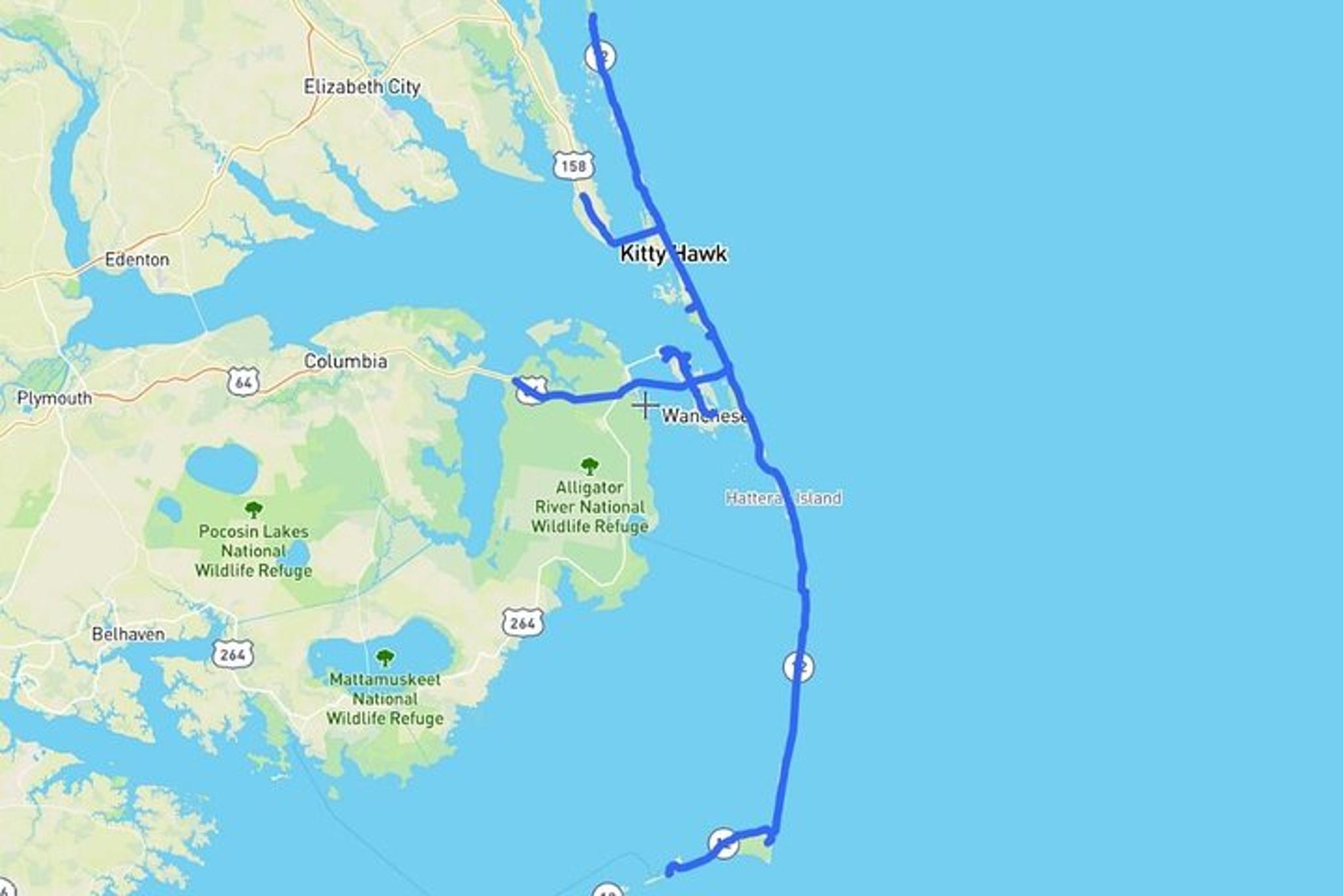 Outer Banks Self-Guided Audio Driving Tour