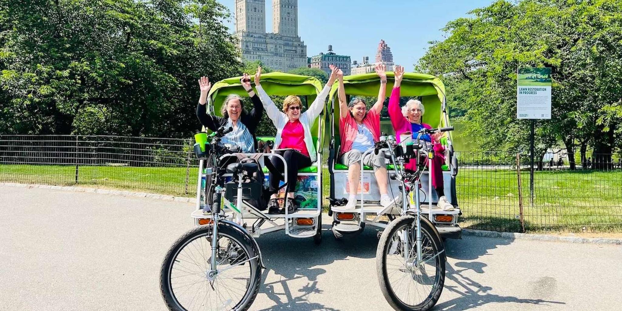 New York Central Park Film Spots Pedicab Tour