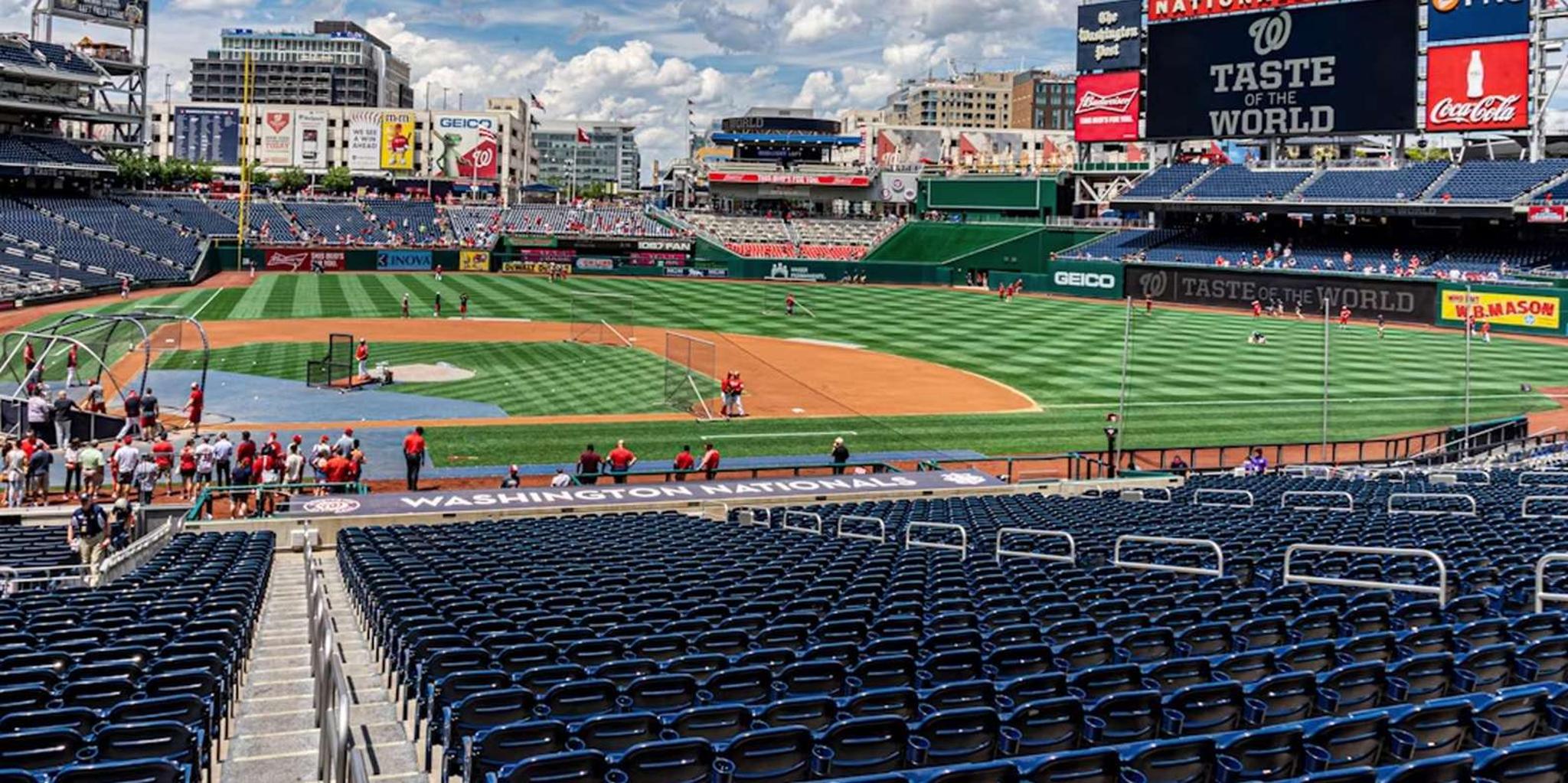 Washington D.C. Baseball Game Ticket
