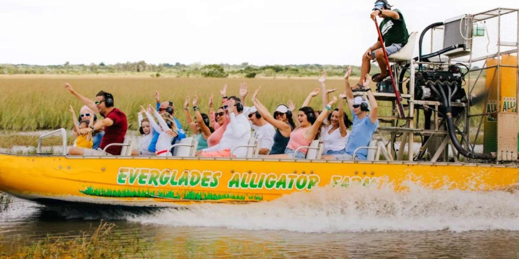 Homestead Everglades Alligator Farm Airboat Ride - Image 2
