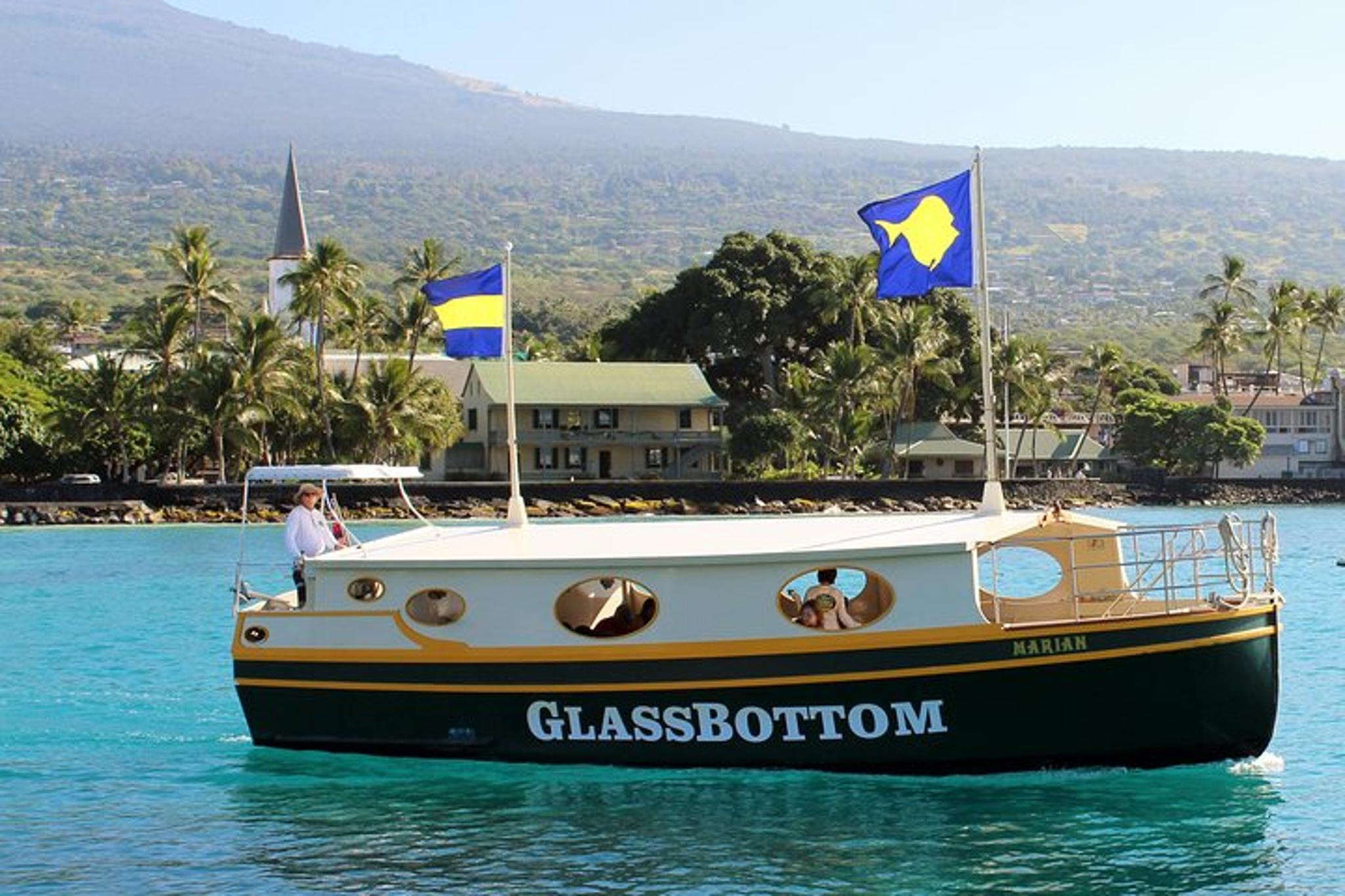 Kailua-Kona Glass-Bottom Boat Reef Tour 50 min - Image 2
