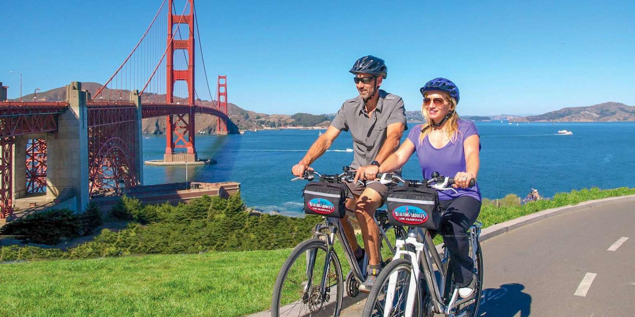 San Francisco Electric Bike Tour with Sausalito Ferry
