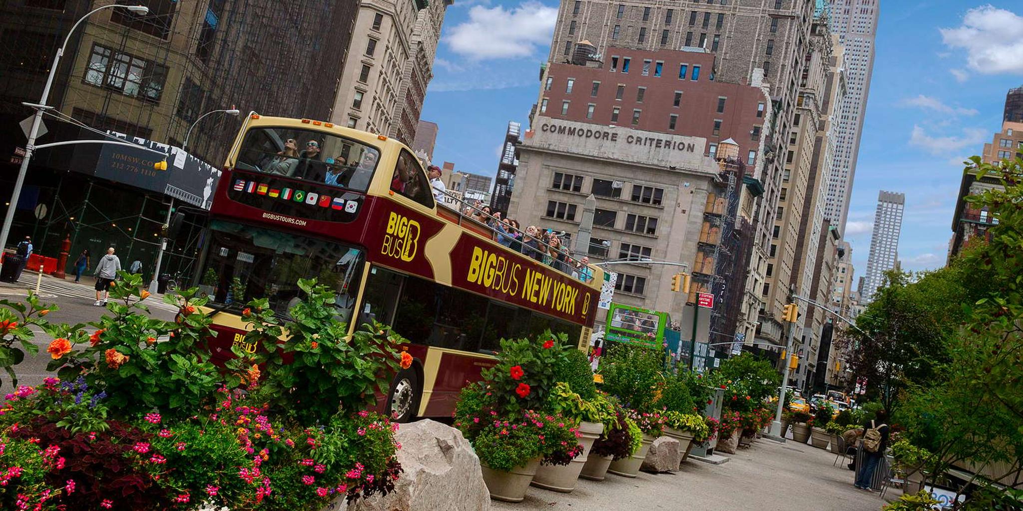New York City Hop-on Hop-off Bus Tour with Empire State and Statue of Liberty - Image 2