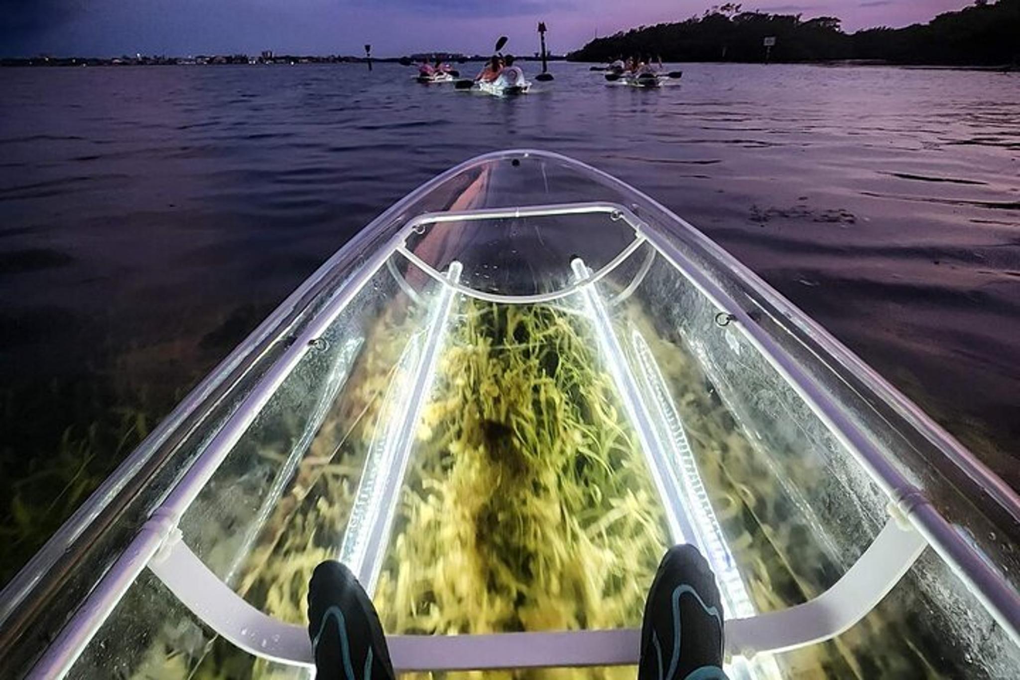 Siesta Key Clear Kayak LED Night Tour 75 min