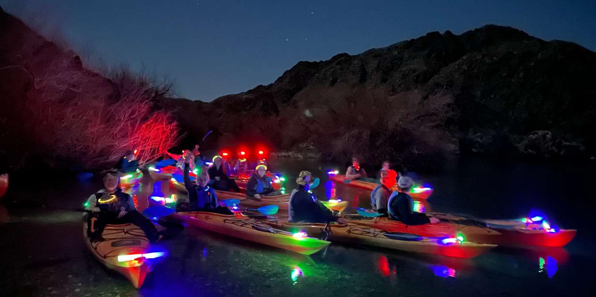 Las Vegas Moonlight Kayak Tour on the Colorado River