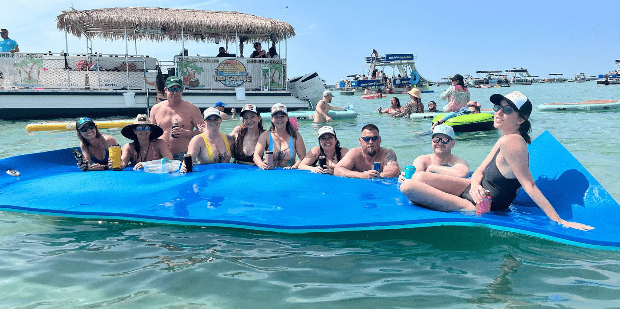 Destin Crab Island Tiki Boat Cruise 3 hr - Image 3