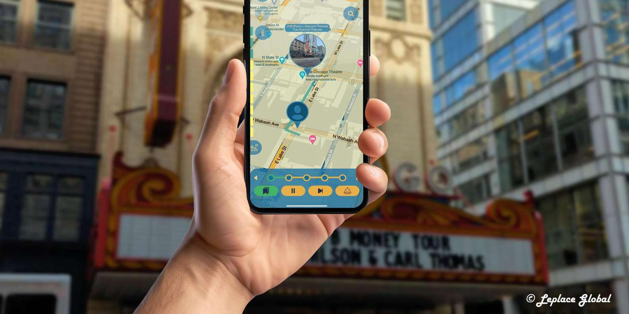 Chicago Walking Tour with Mobile App