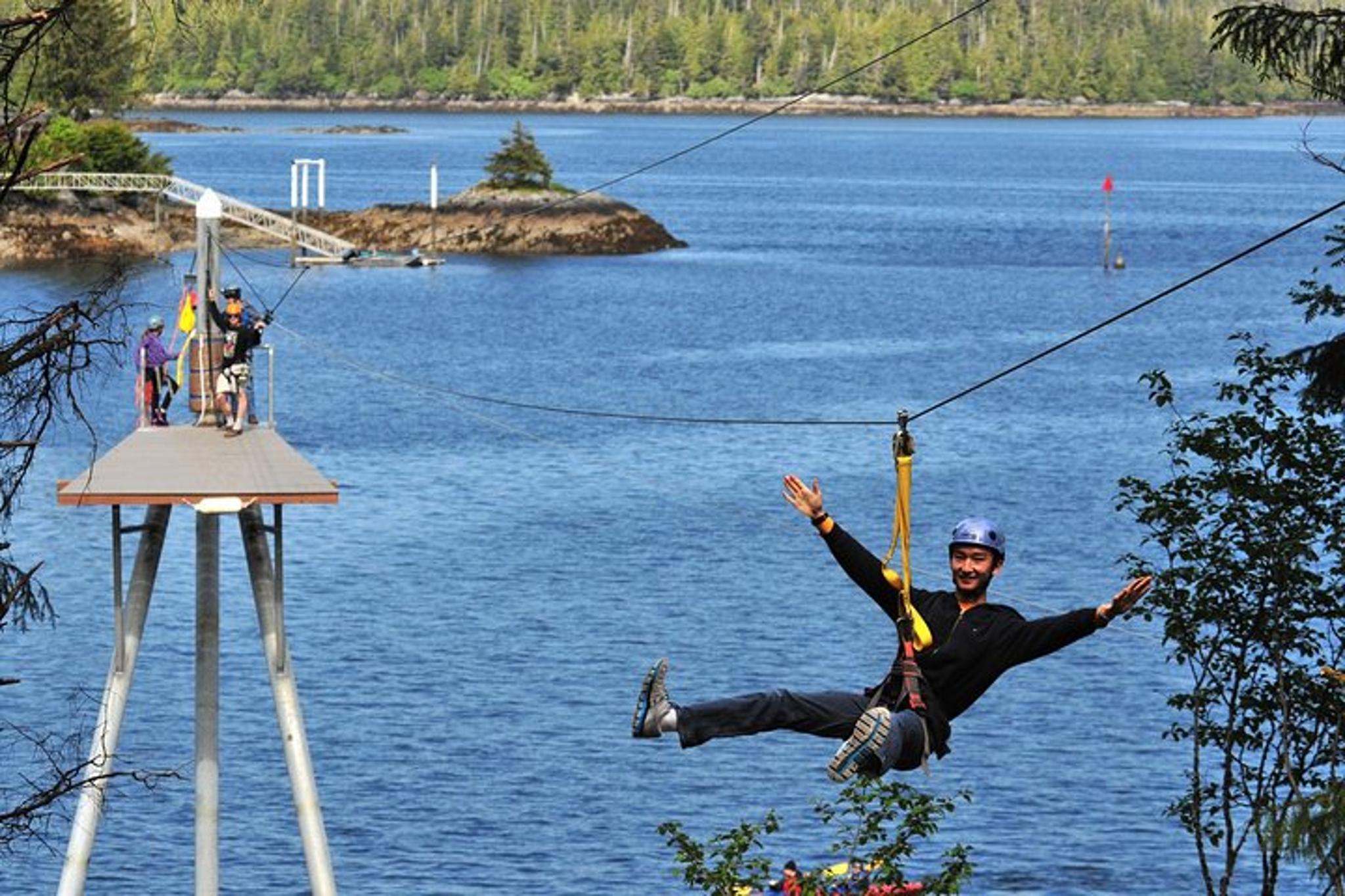Ketchikan Rainforest Canopy Ropes and Zipline Adventure - Image 3