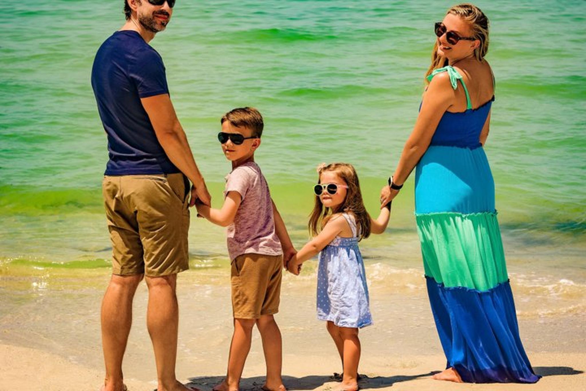 Daytona Beach Family Photo Session at Sunset - Image 3